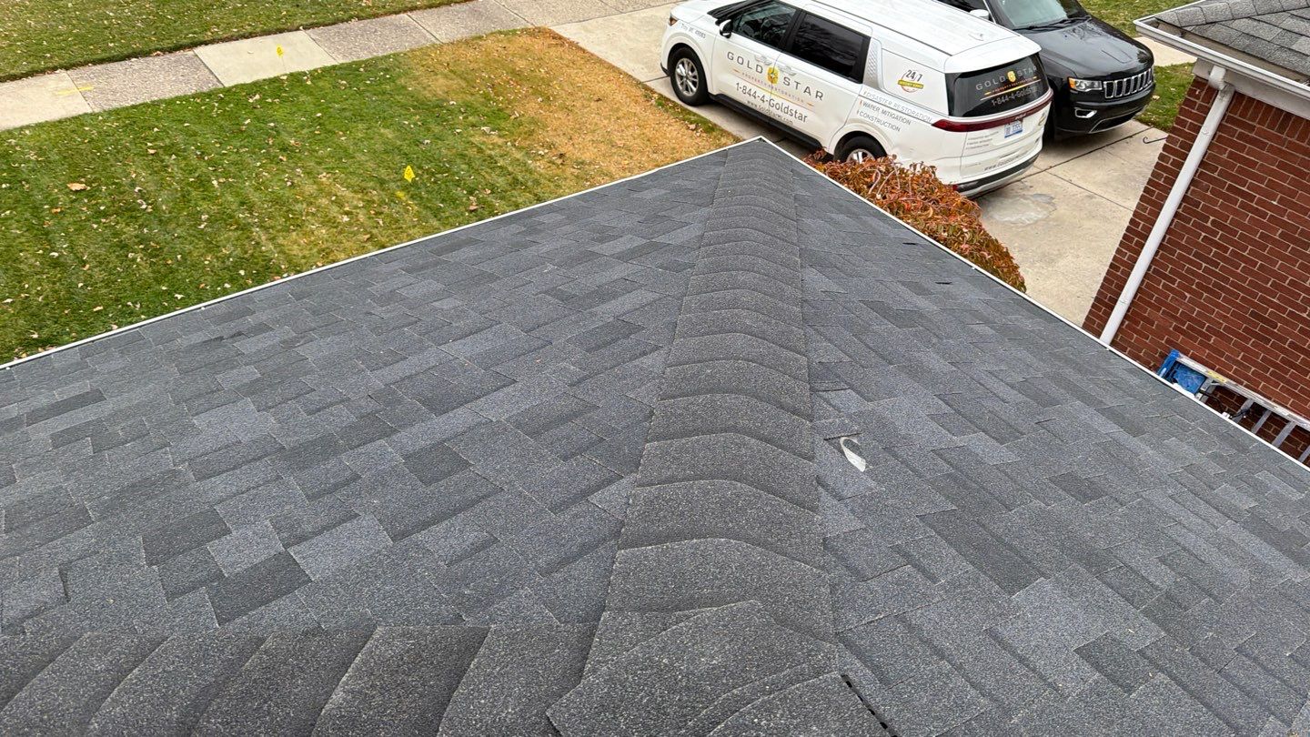 Roof Replacement using Owens Corning Onyx Black by 180 Contractors