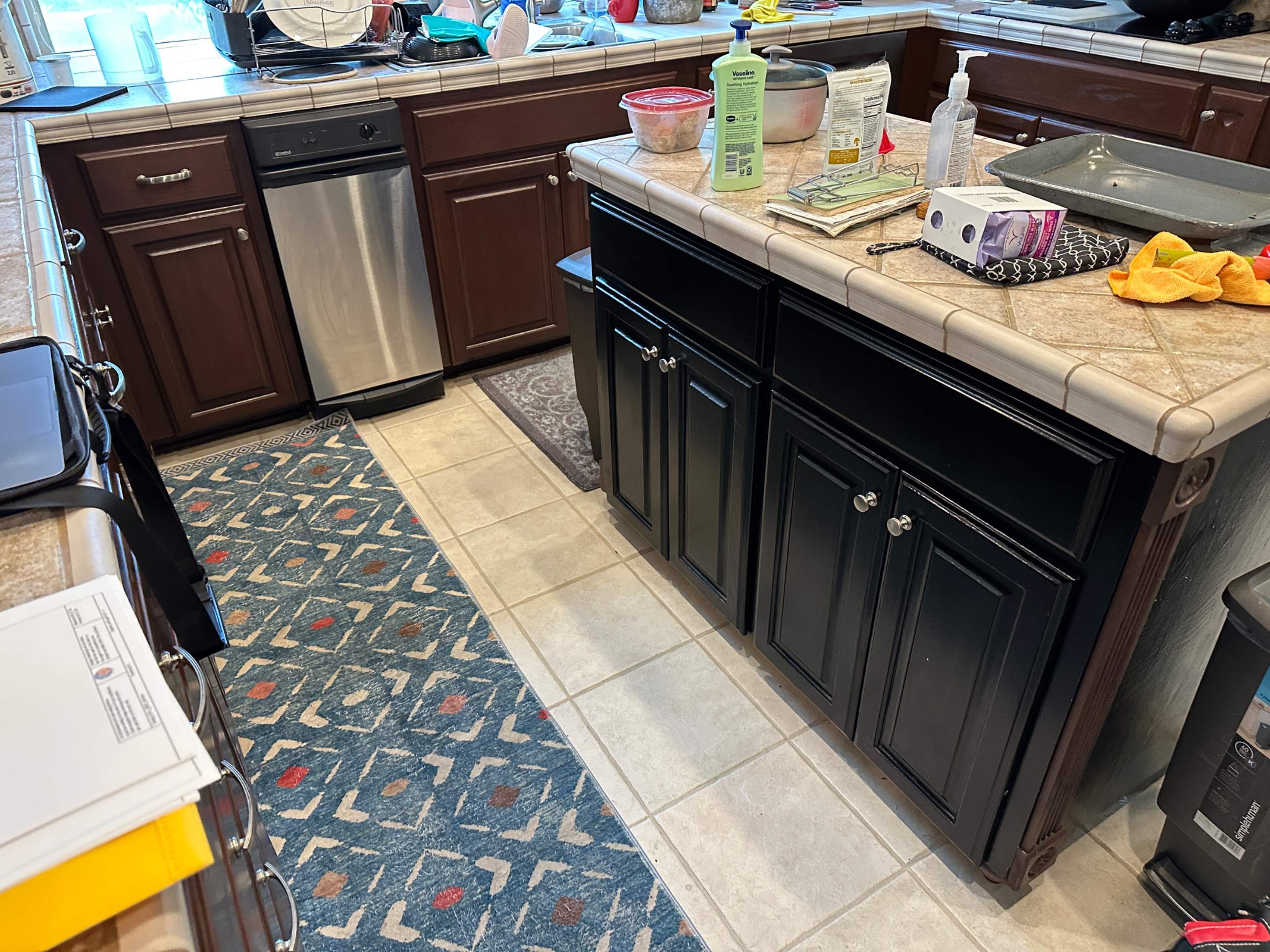 Kitchen remodel using Bertch cabinets, and Cambria quartz countertops by Mena stone surfaces