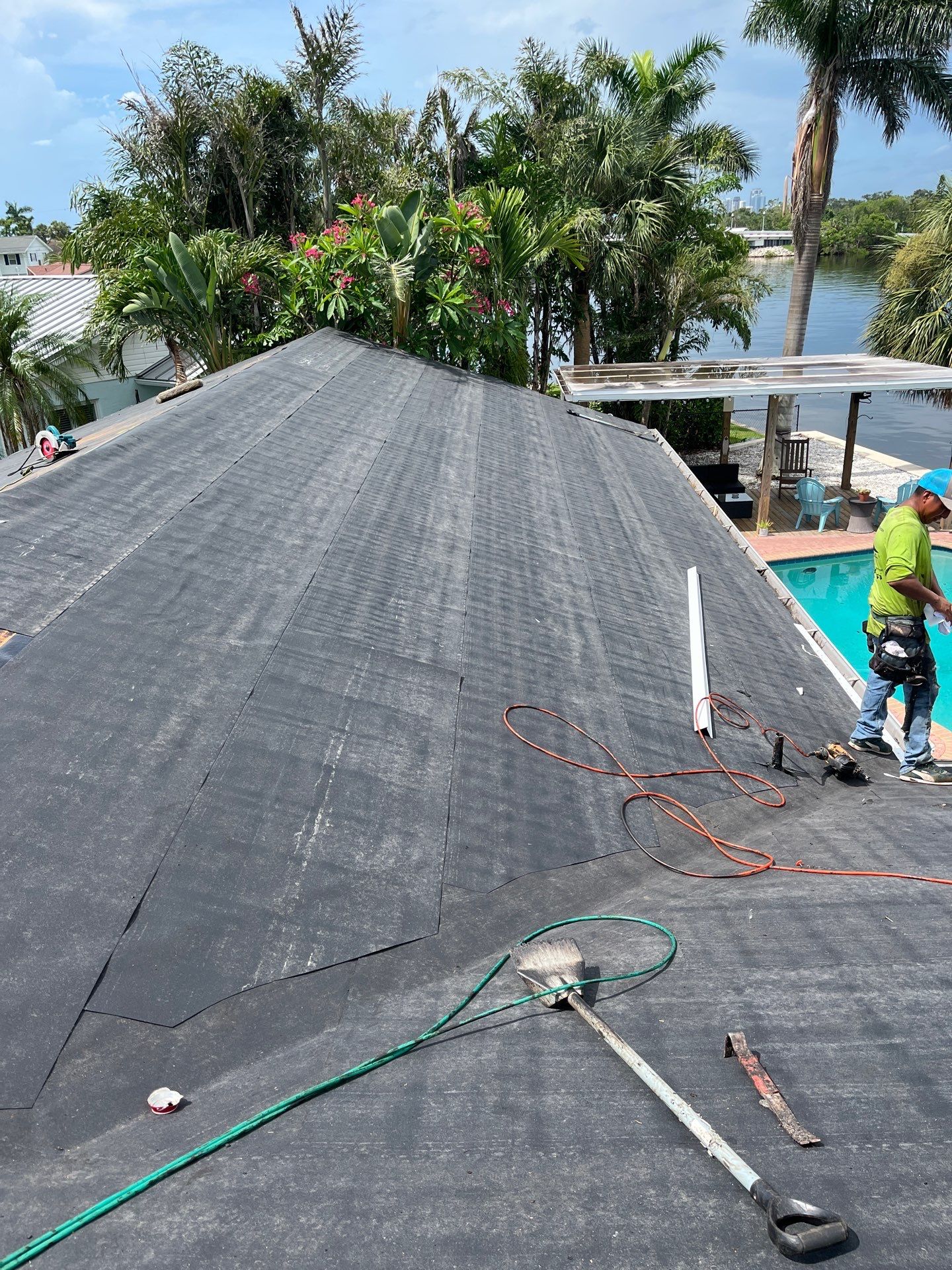 Project in St. Petersburg 33703 by Mitchell Roofing Company LLC 