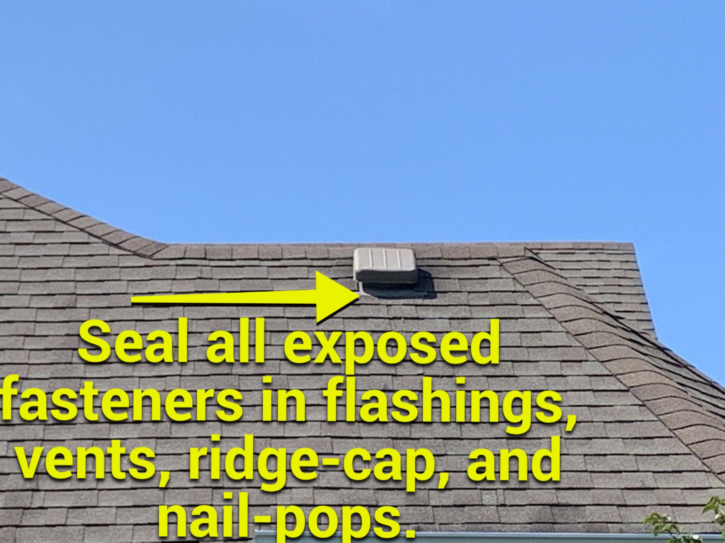 Saved the life of another roof.  Don’t Prematurely Replace Your Roof.  by Save My Roof,LLC