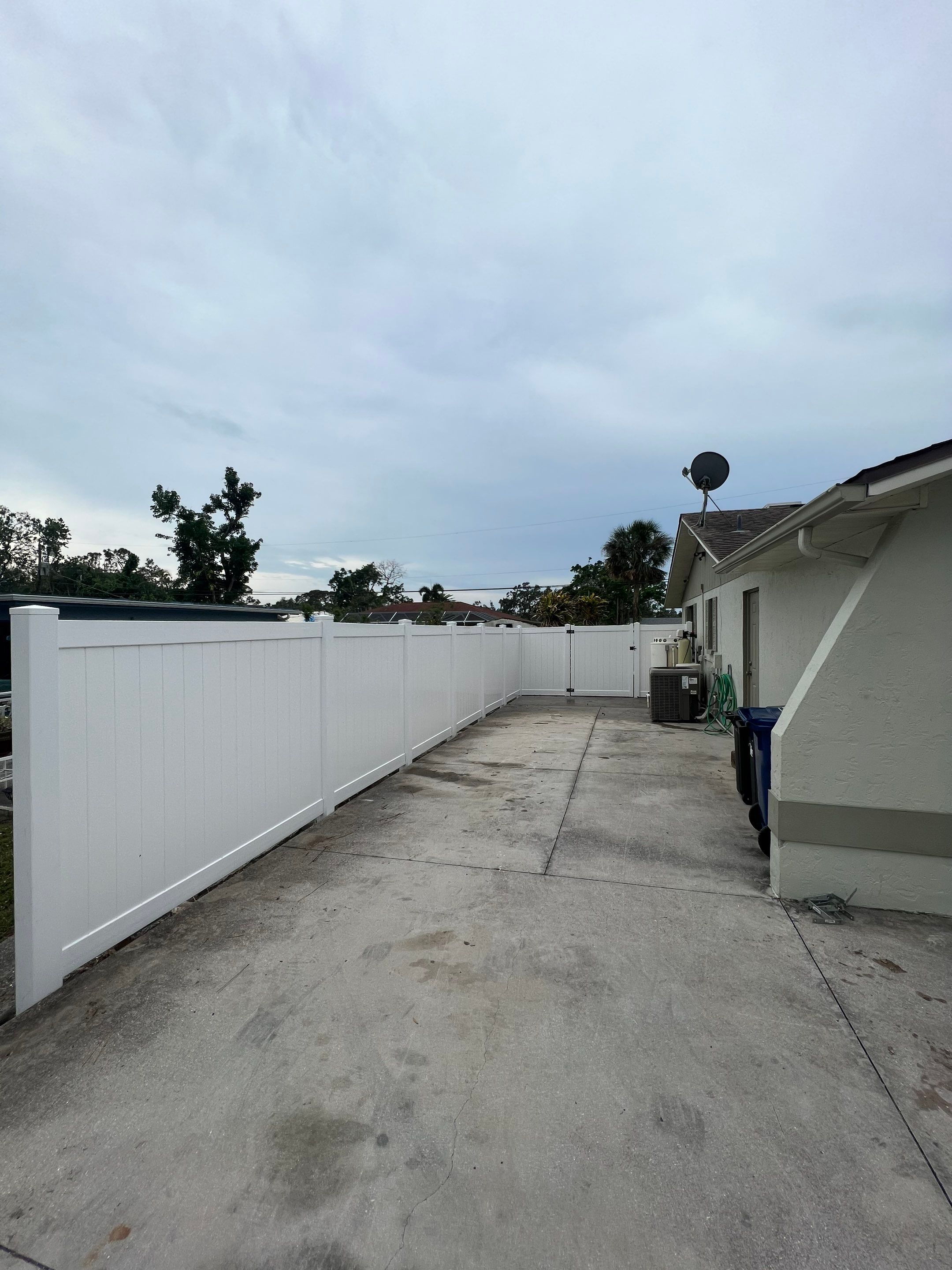 Vinyl Fence Installation using Vinyl Privacy Fence  by Asap fence and gates, LLC
