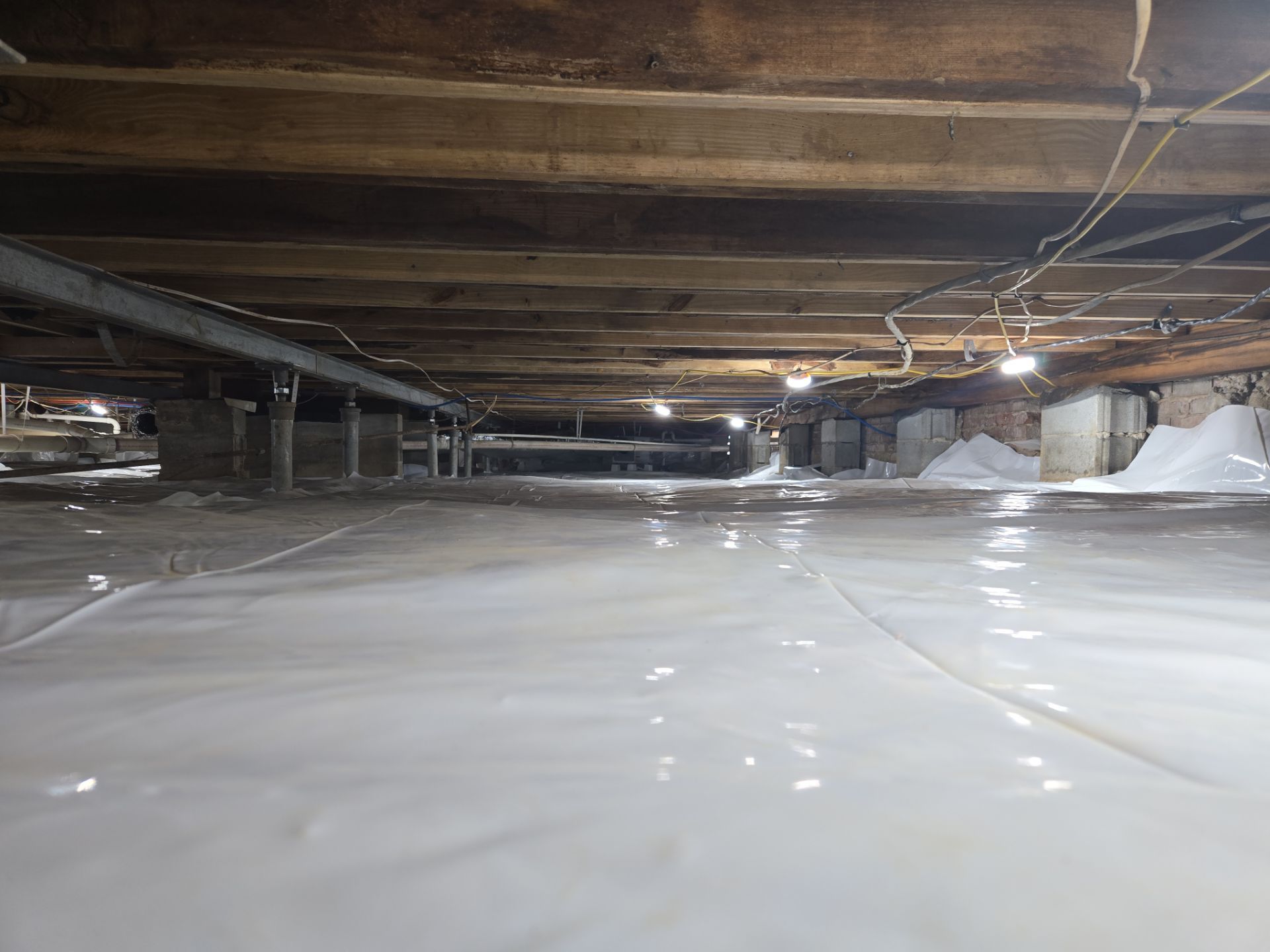 Project in Suffolk by Patriot Crawl Space Repairs