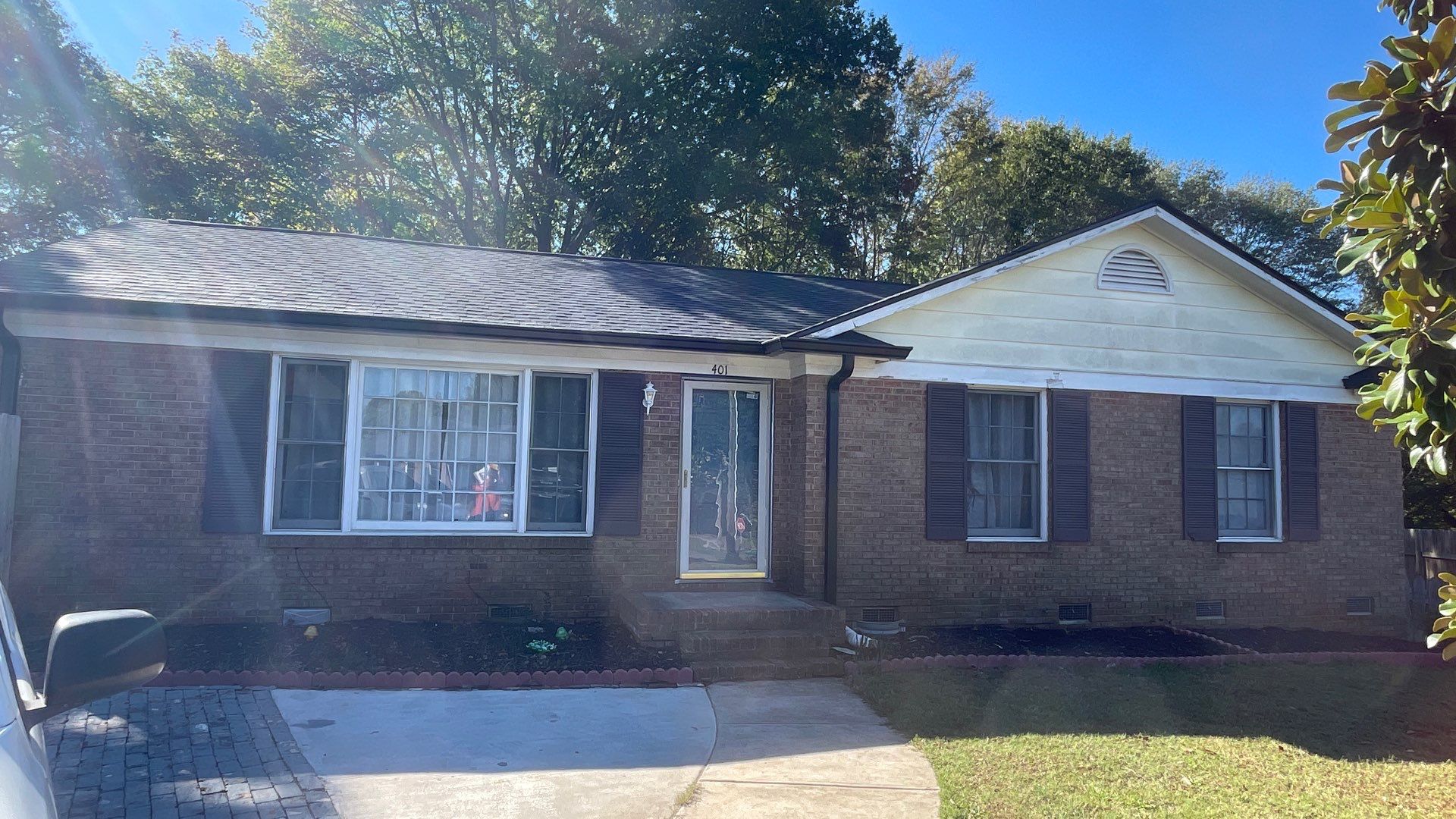 Roof and gutter replacement by hail damage by Just Brilliant Restoration JBR