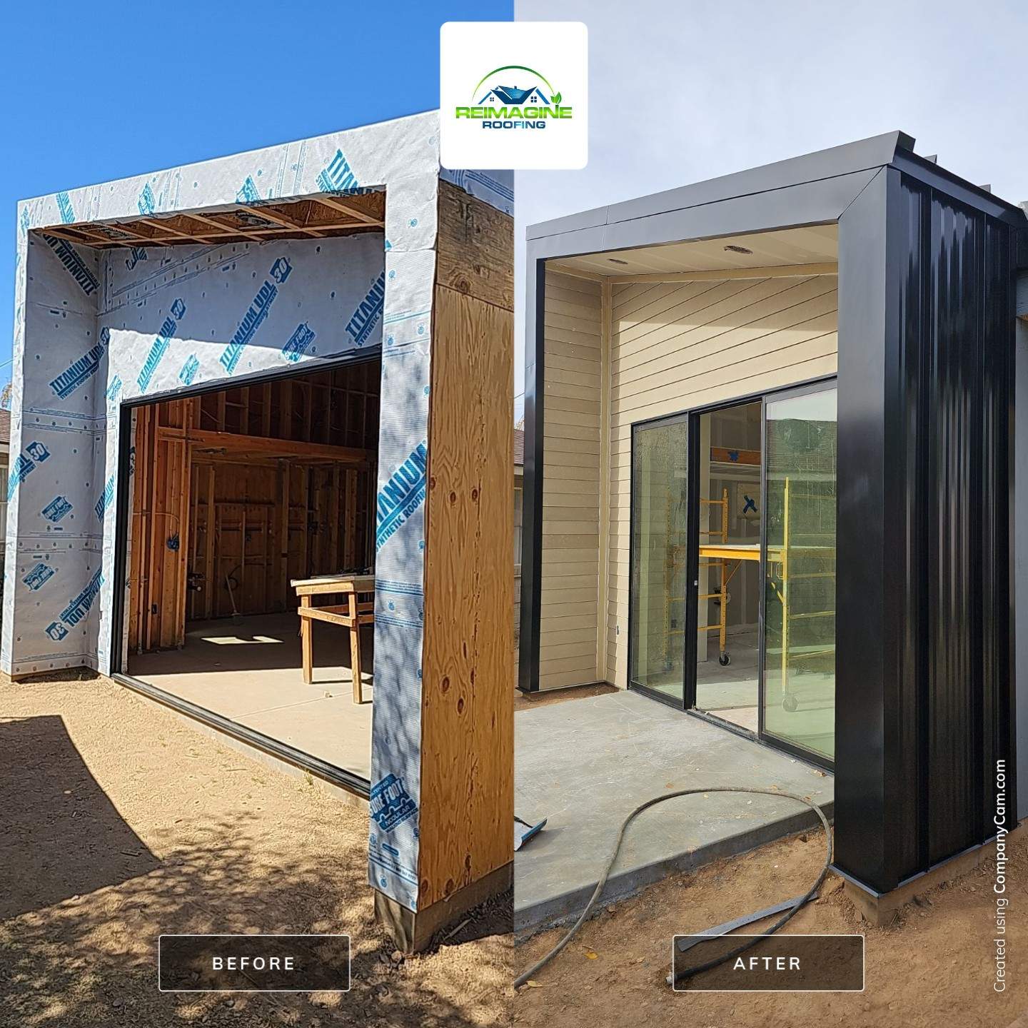 Black Standing Seam by Reimagine Roofing