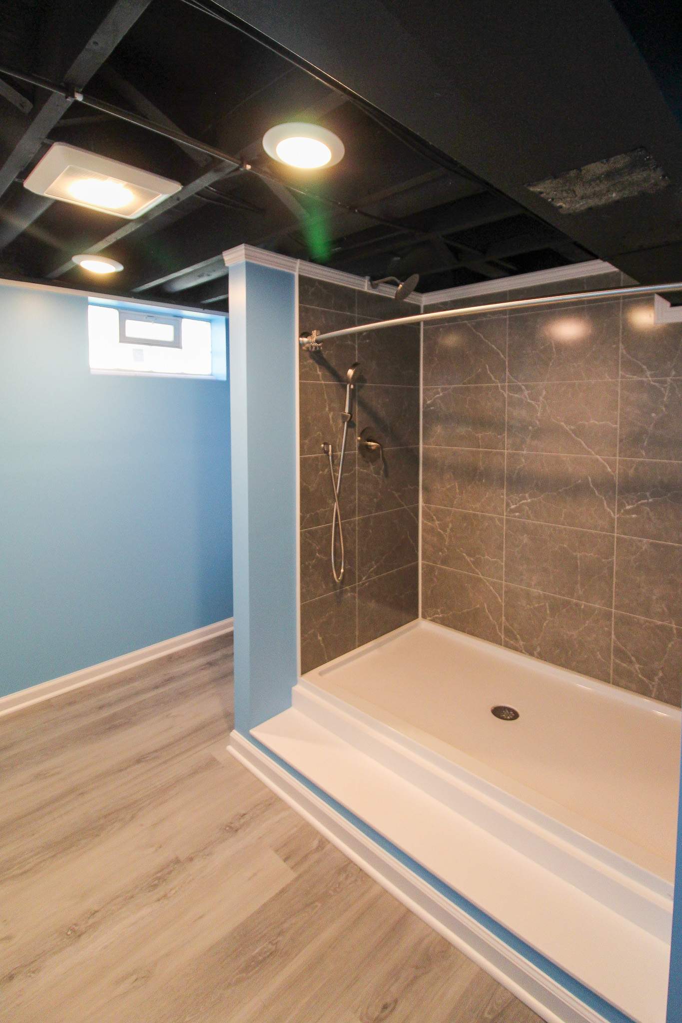 Basement Bathroom Remodel by Ivy Lea Construction