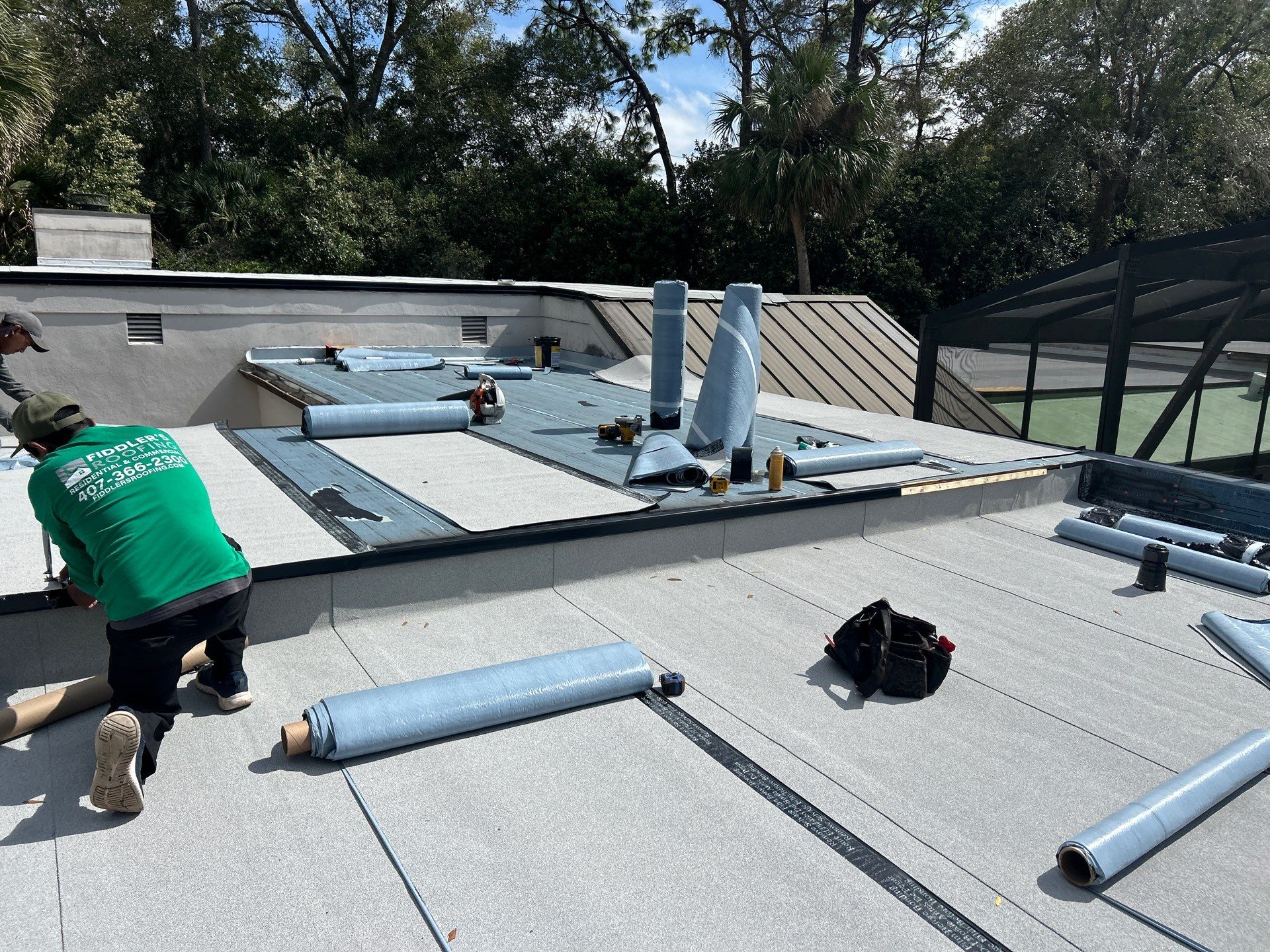 Residential Modified Bitumen Roofing by Fiddlers Roofing