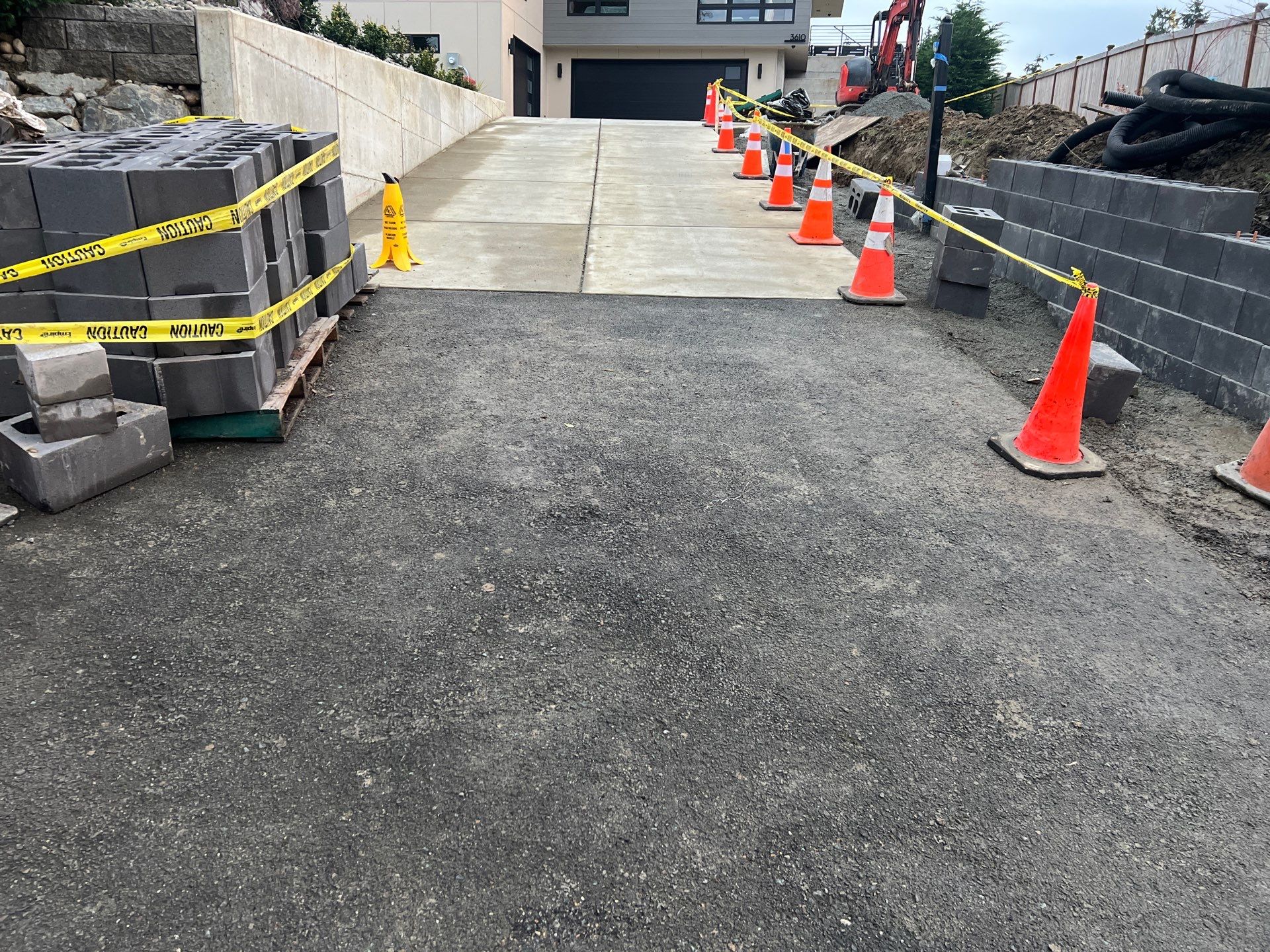Retaining Wall & Concrete Patch Repair | Everett  by Jireh Asphalt & Concrete Inc 