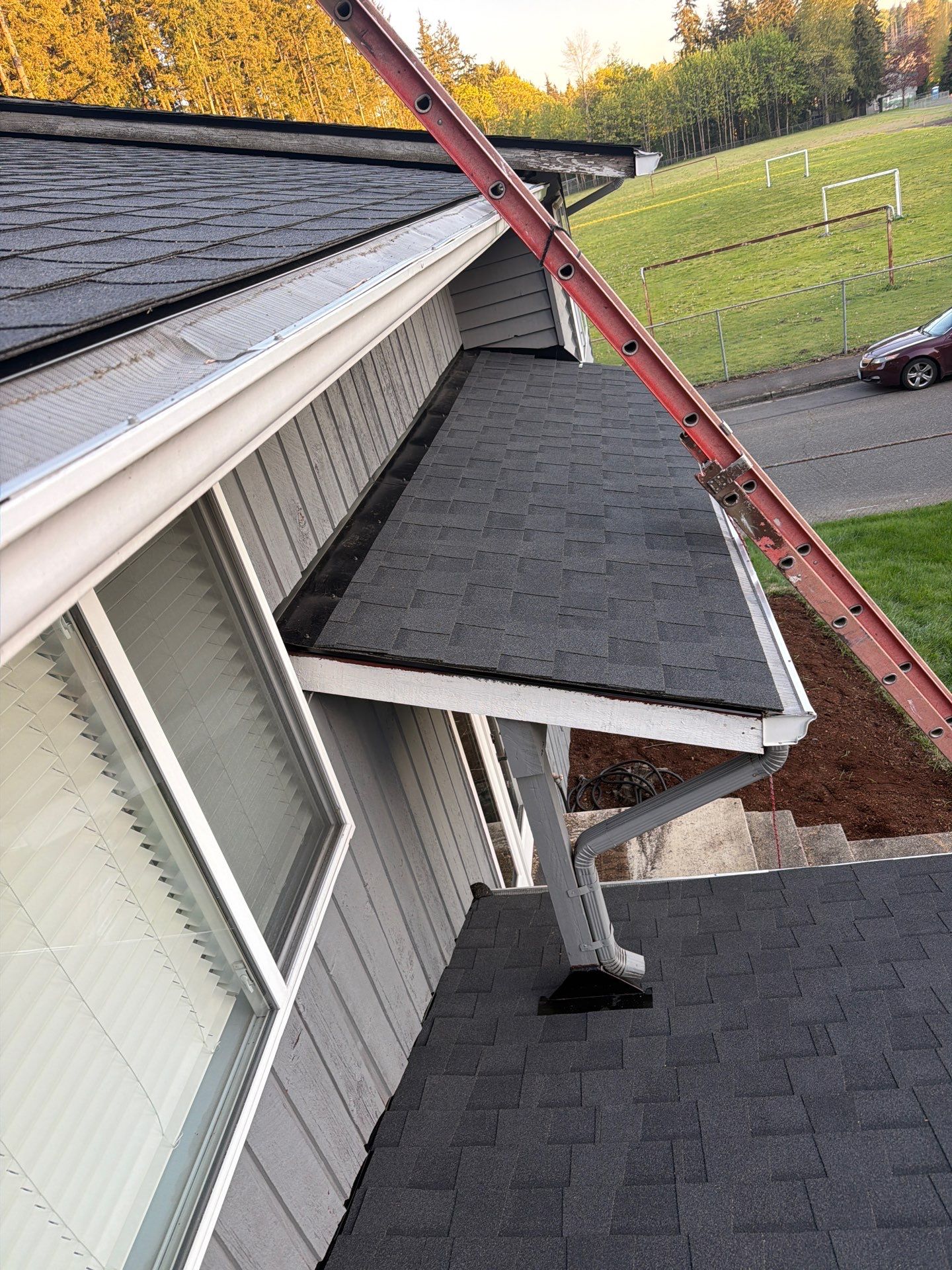 Residential Roofing Installation using GAF UHDZ Shingles by Roofing Formula LLC
