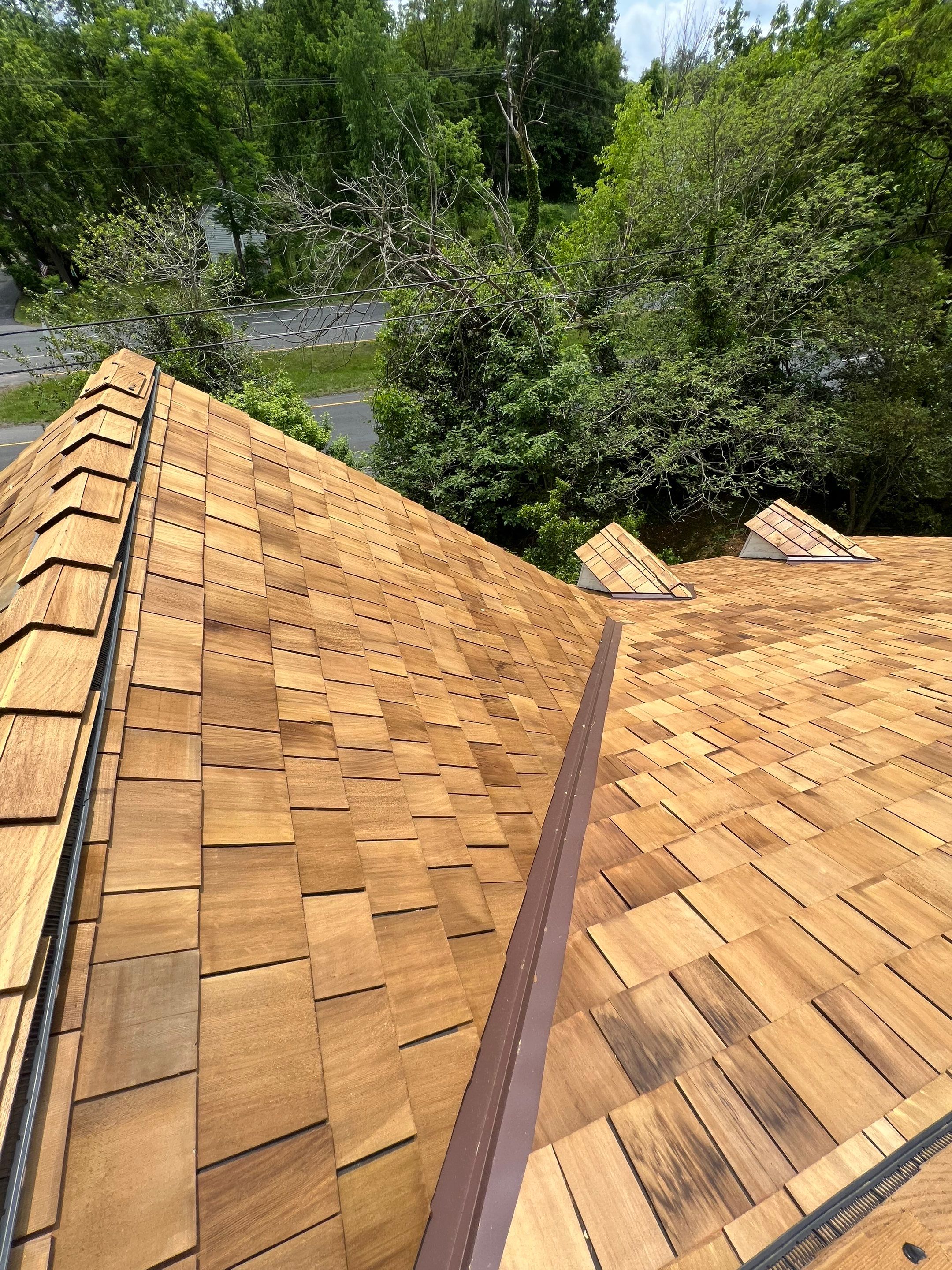 Gainesville Historic Structure: Western Red Cedar #1 Perfection G&R CCA Cedar Shakes by RM Banning, Inc.