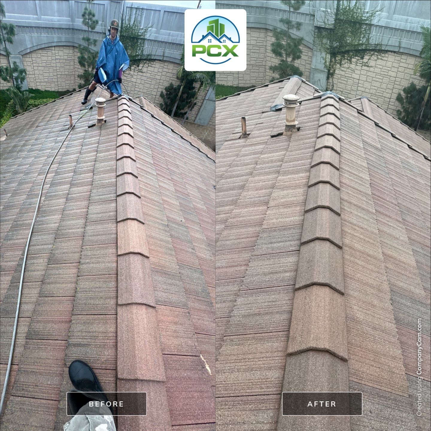 Roof wash in Placentia, CA by Property Cleaning Experts, LLC