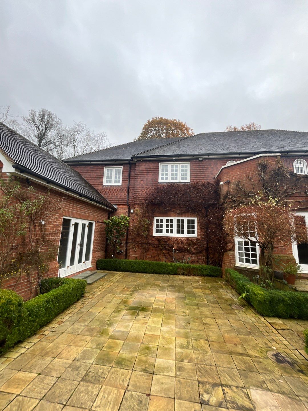 Roof Cleaning and Biocide Treatment using Honda 15lpm Low Pressure Washing Machine by Ges Exterior Cleaning ltd