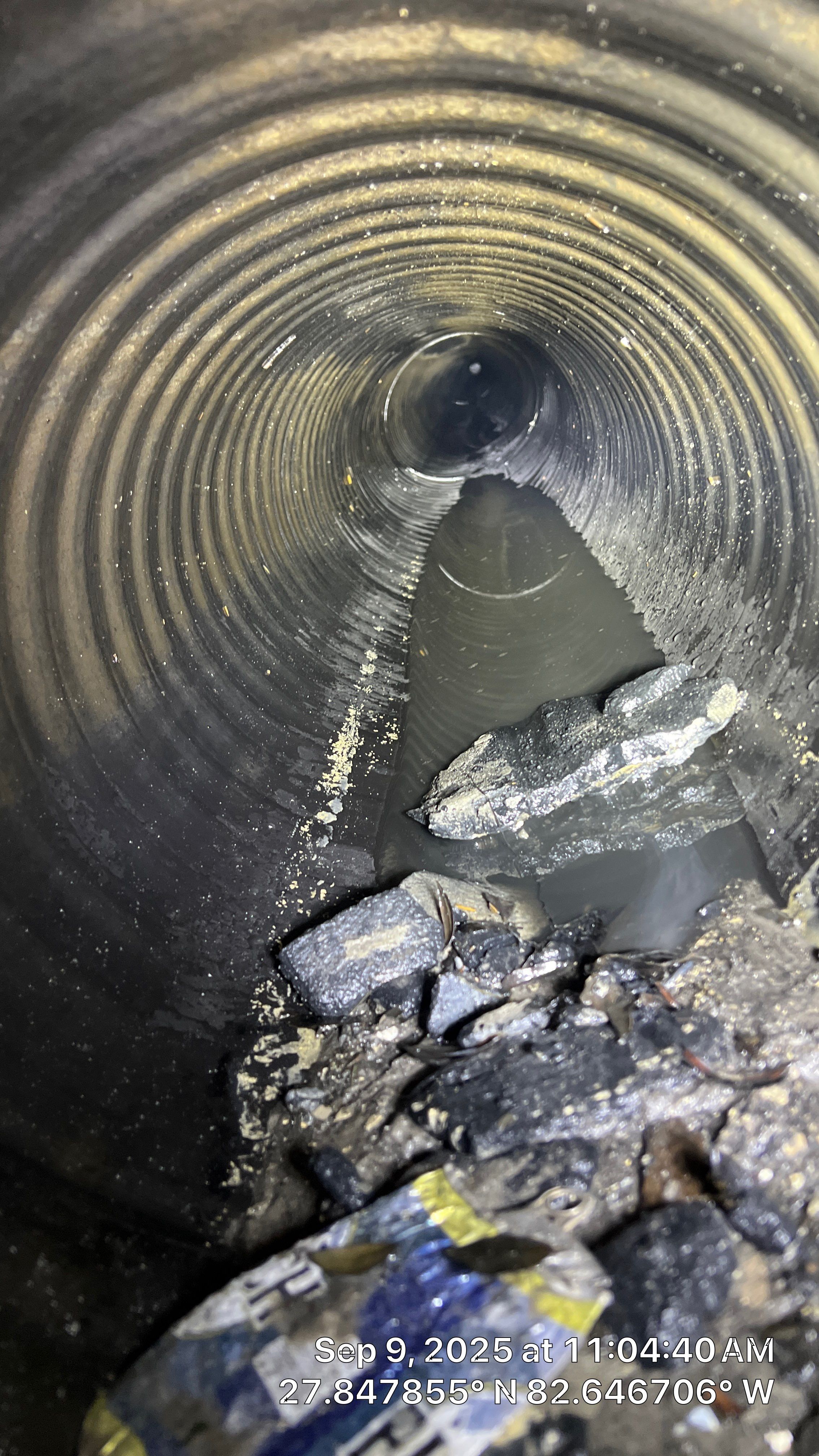 St. Petersburg 7-Eleven Stormwater System Cleaning by Don Mar, Inc. Storm Water Solutions