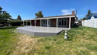 Patio Transformation using Echo 1/4" Chip
