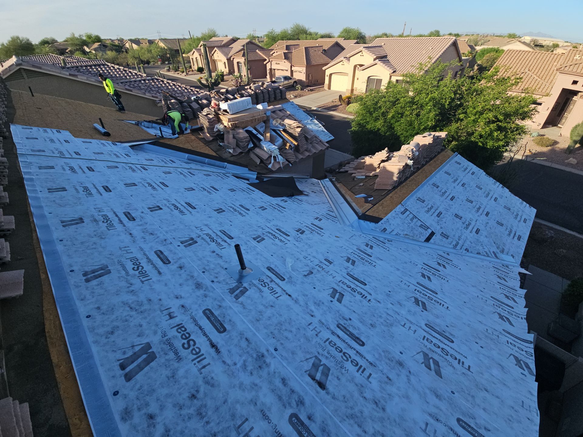 Concrete Tile Refelt by Weather-Tite Exteriors LLC