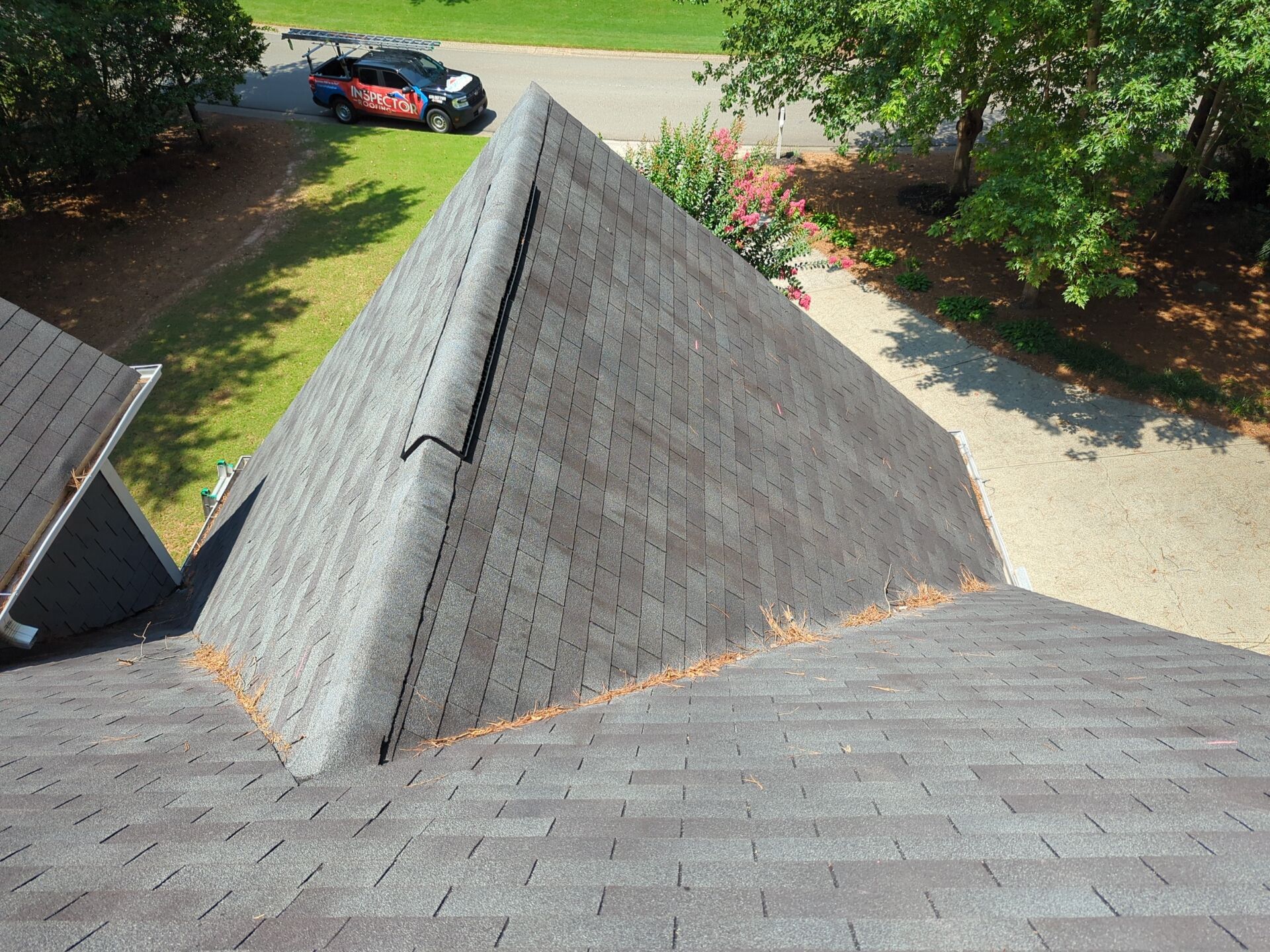 Residential Roofing Installation using Owens Corning by Inspector Roofing and Restoration