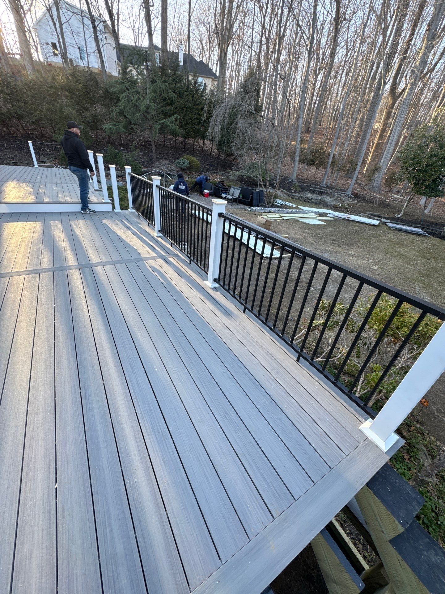 New Deck in Morganville, New Jersey by deck guardian