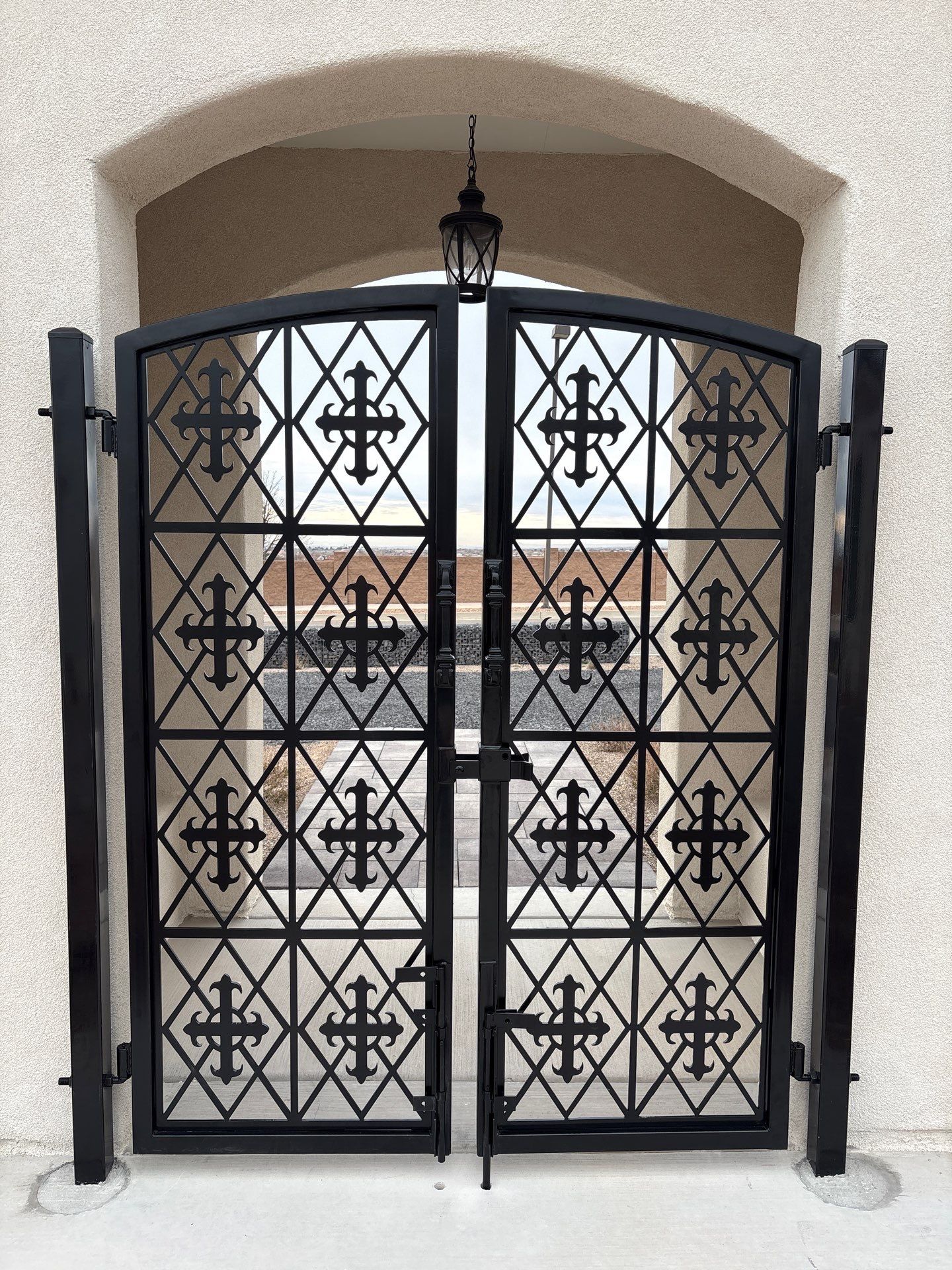 Project in Rio Rancho by Valley Fence Company