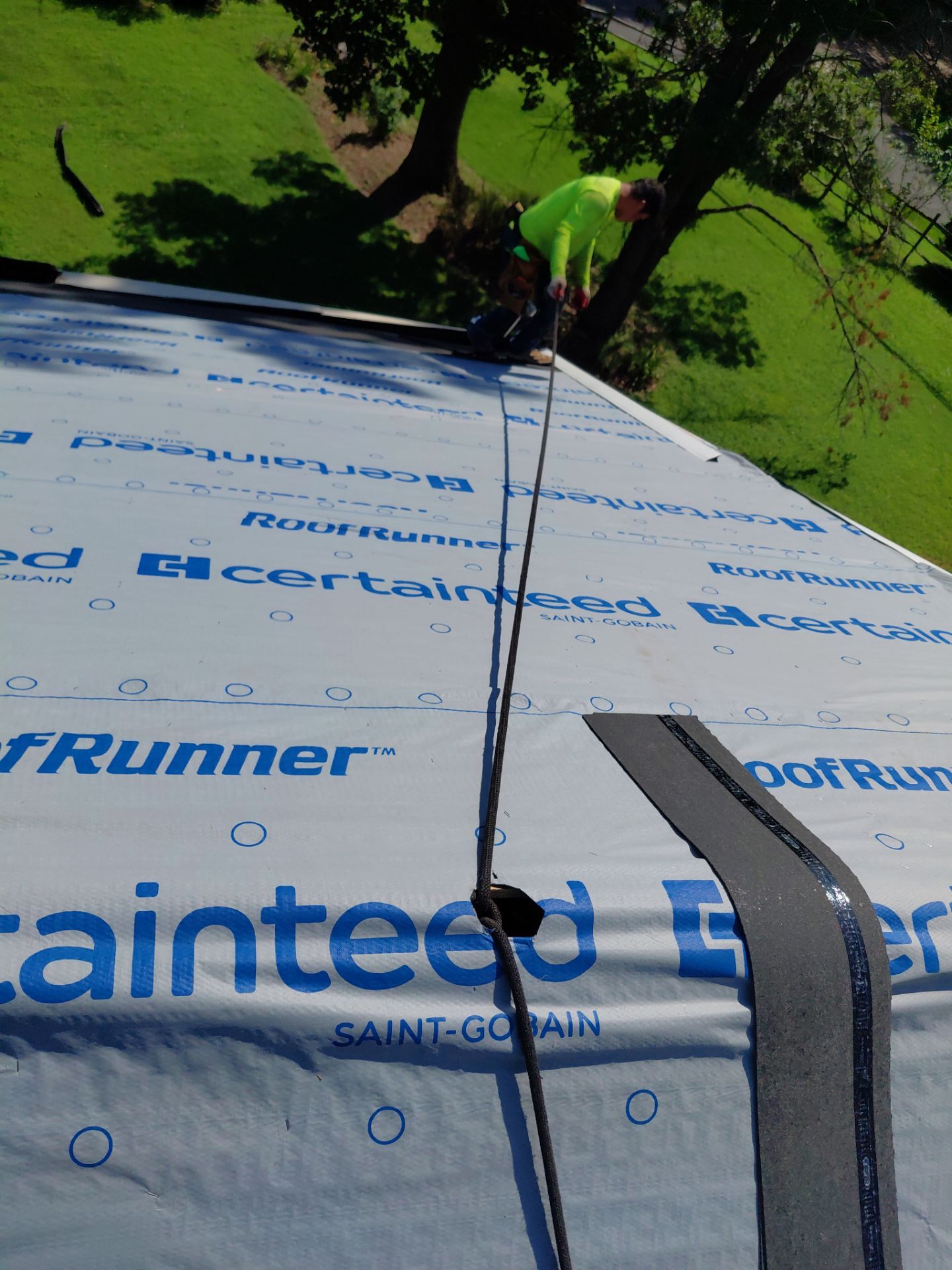 Lorton: Residential Roof with CertainTeed Landmark Pro in Max Def Moire Black by RM Banning, Inc.