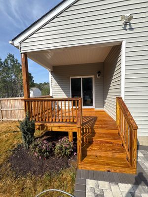 Deck using Wood Sealant