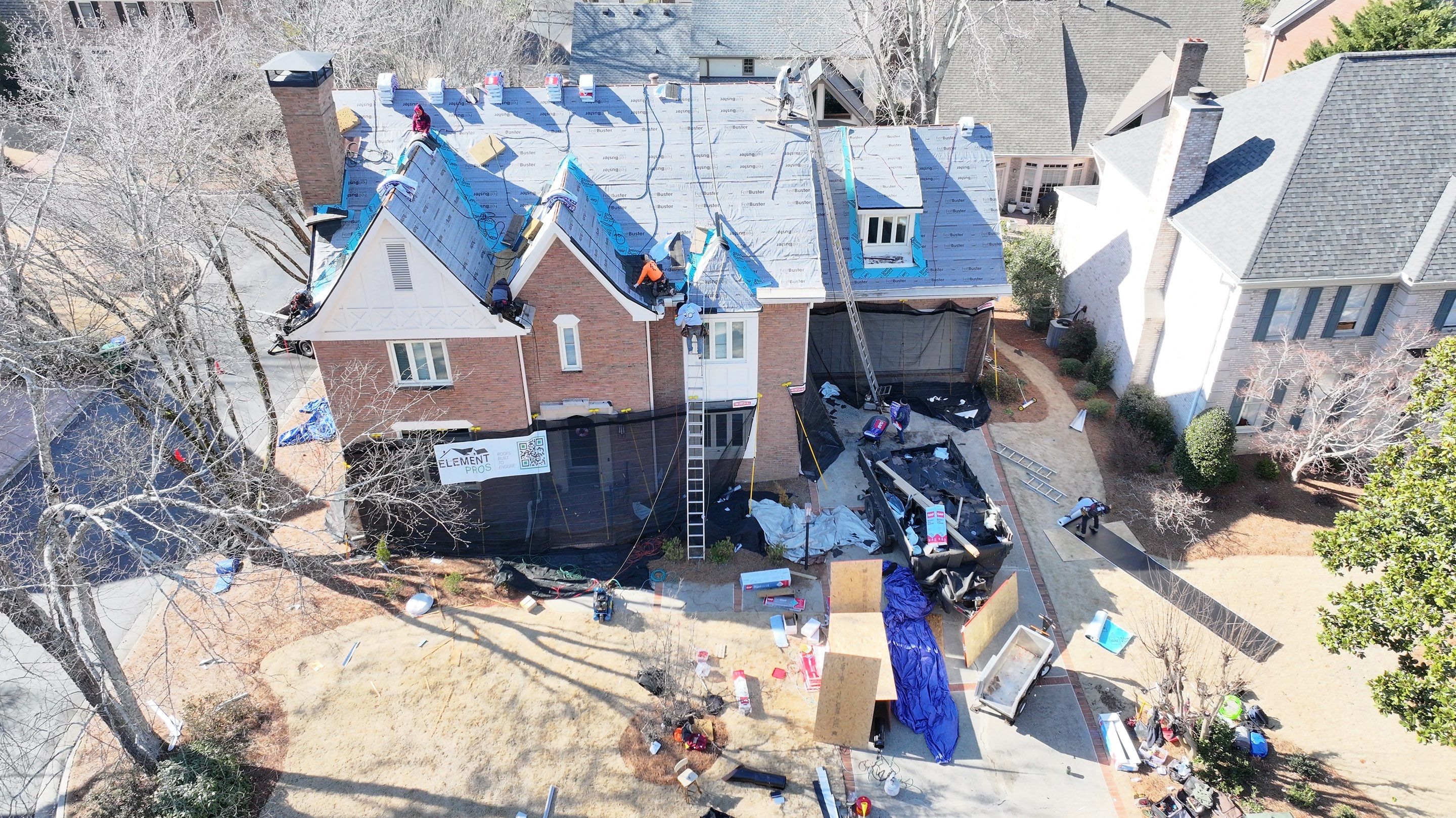 GAF Timberline HDZ in Barkwood by Element Pros Roofing, LLC