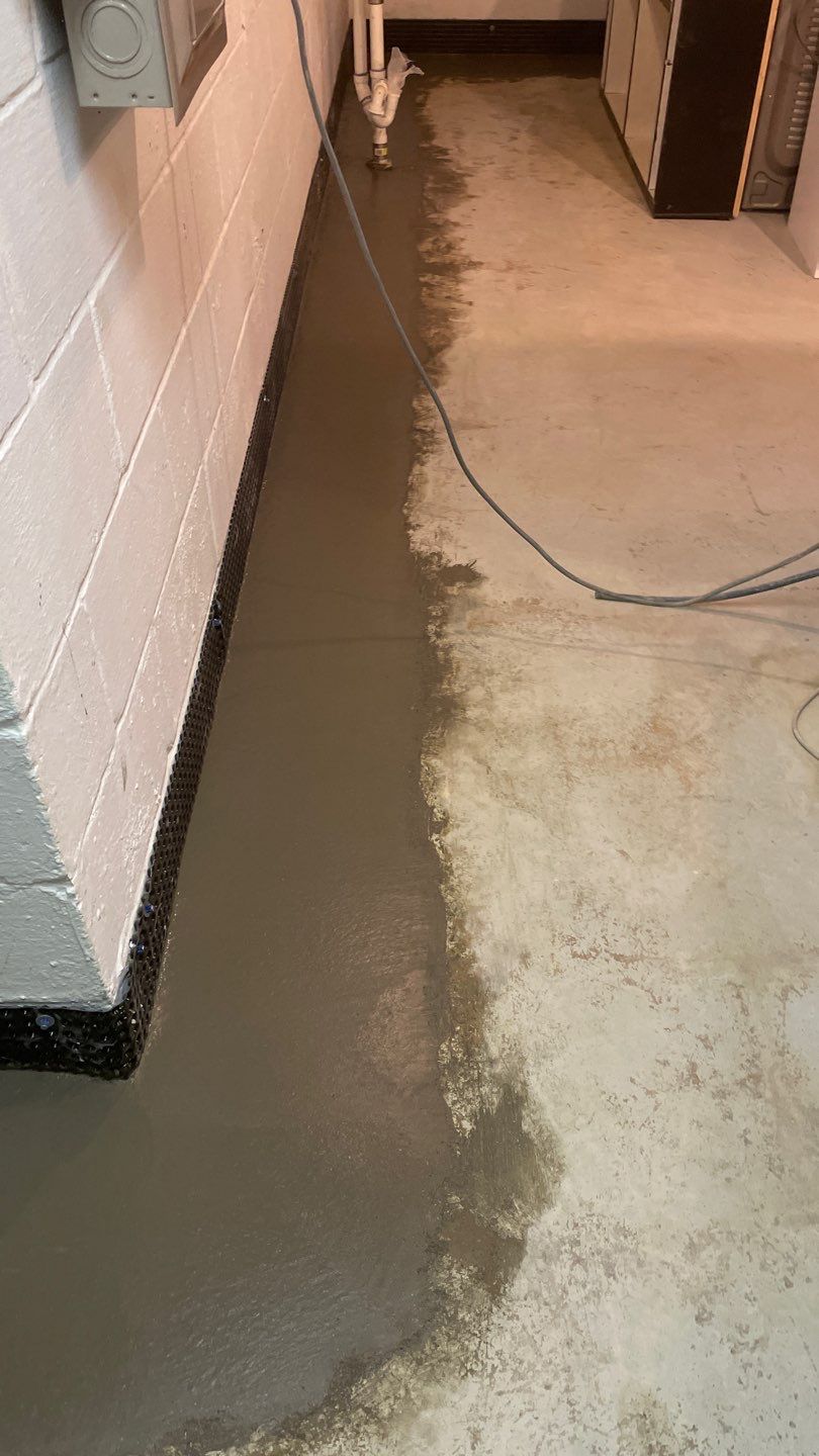 Waterproofing for our neighbor Heather by Waterproofing Northeast