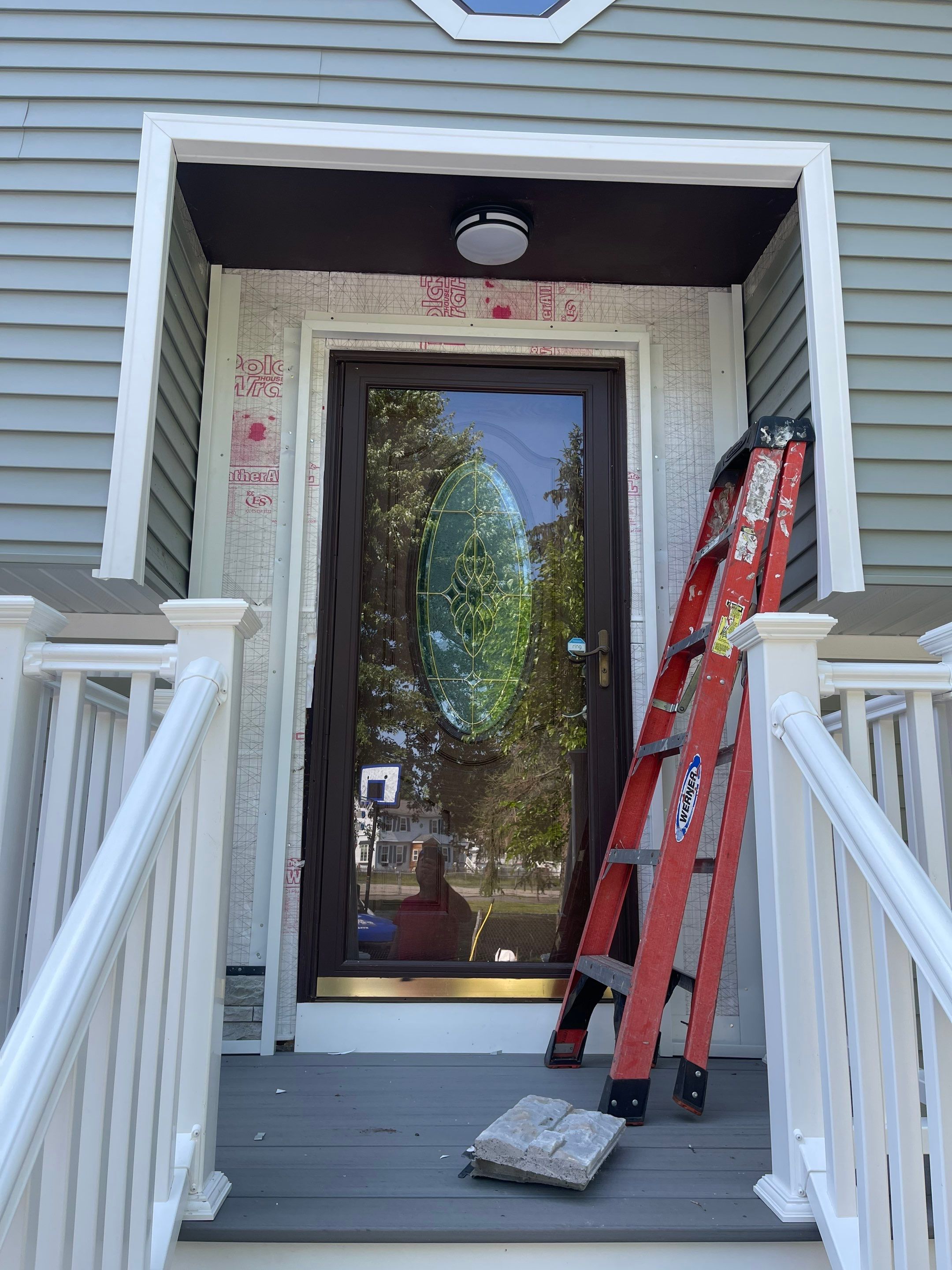 Siding Installation using Certainteed Monogram Seagrass by A Plus Exterior