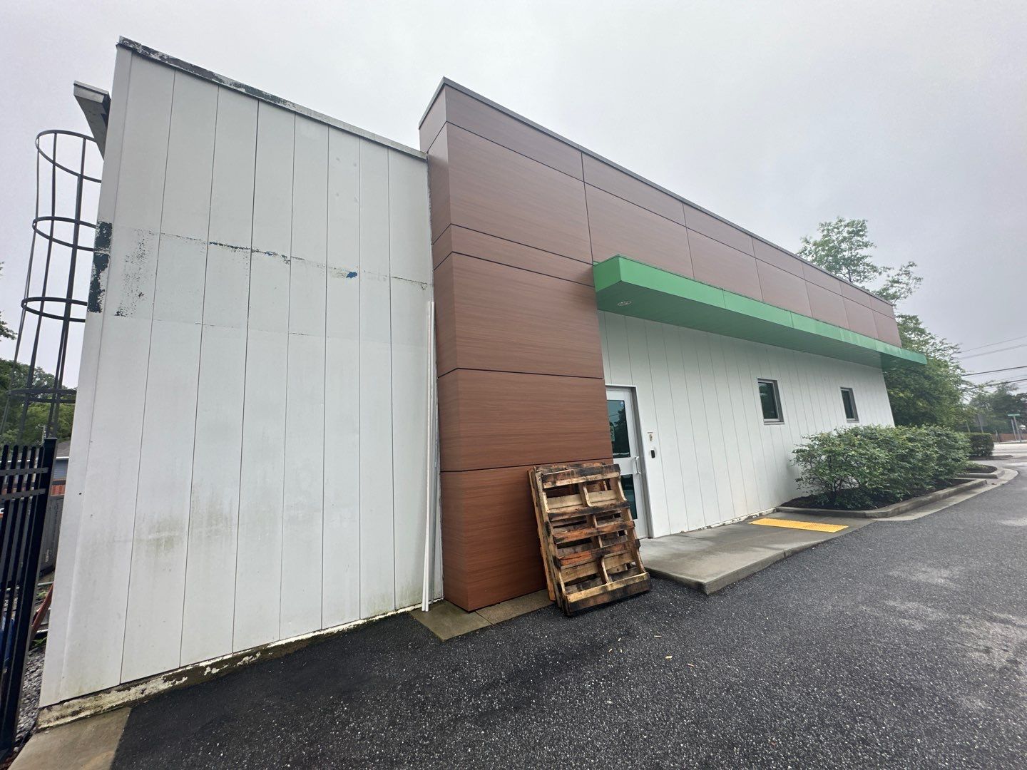 Commercial Exterior Painting for Greenville Parking Services Facility by Painter1