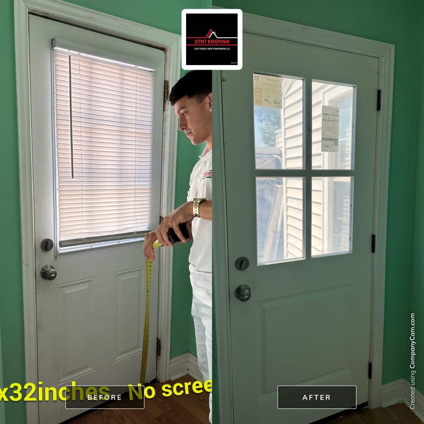 Door Upgrade- FT WORTH by OTNT ROOFING