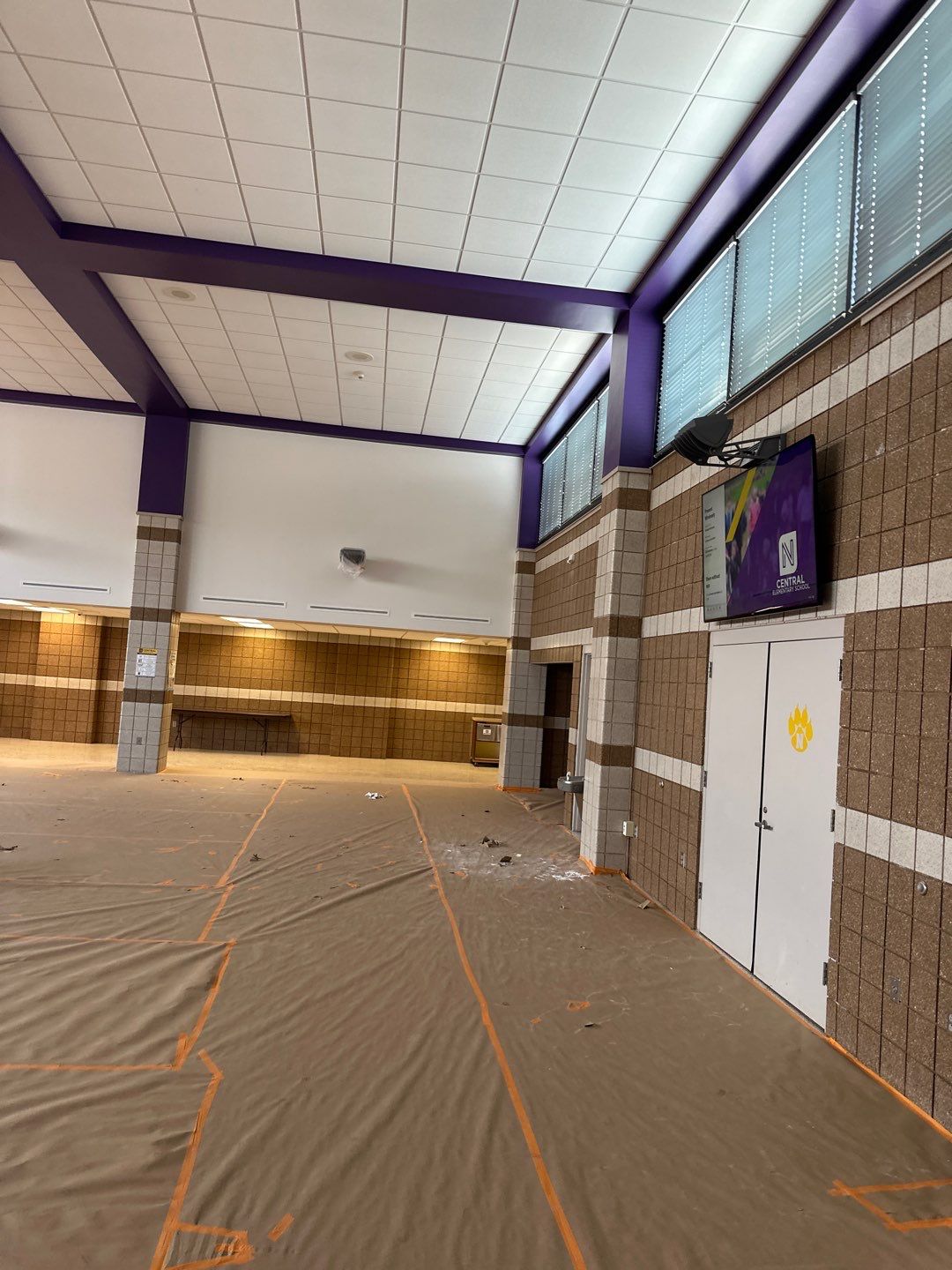 School Painting Project by Cutting edge painting 