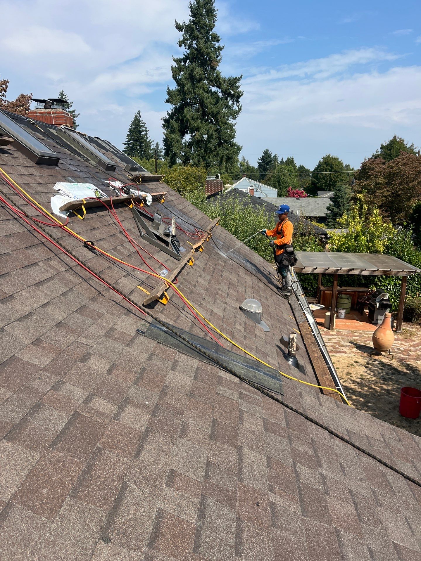 Project in Portland by Tom Leach Roofing