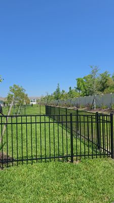 Aluminum Install in Cove at West Port