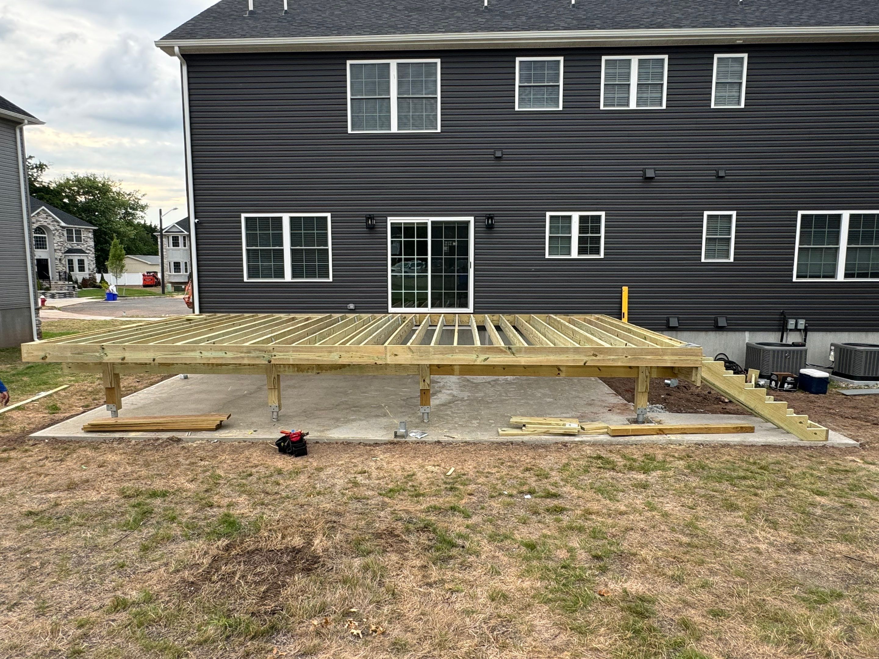 New Deck in Piscataway, New Jersey by deck guardian
