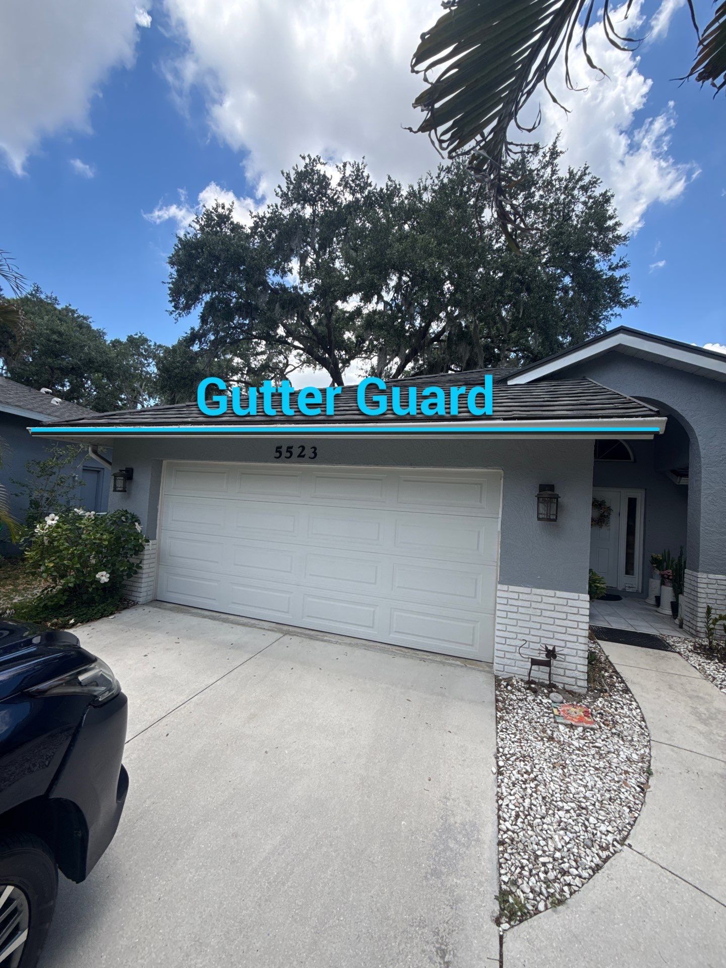 Gutter Guards Installation using Leaf Guard in Sarasota FL by Gutter Professors