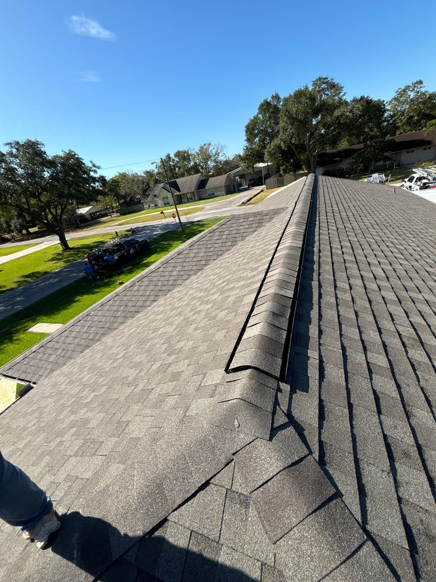 Residential Roofing Installation using Owen's Corning Duration (Lifetime) Shingles by Roof Repair Company