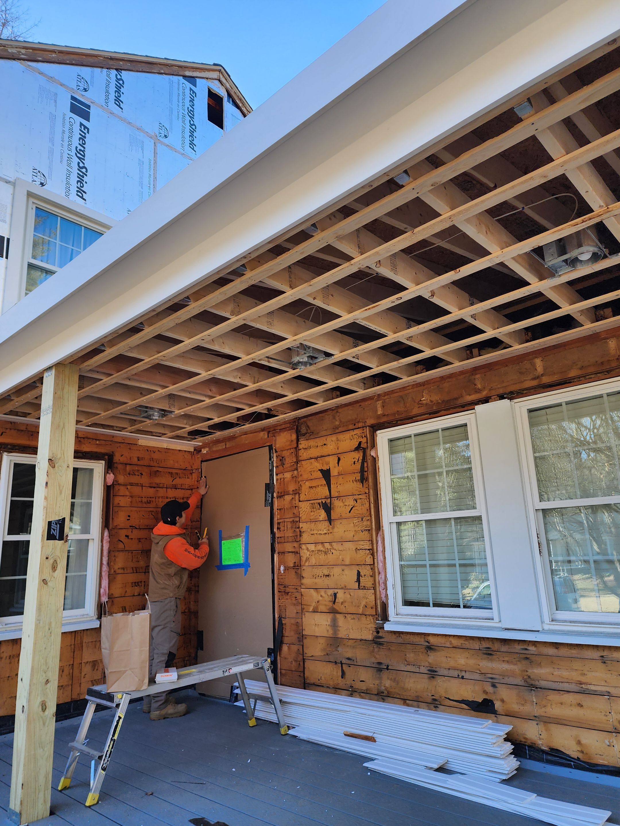 Exterior renovation in Wayland MA by UBrothers Construction