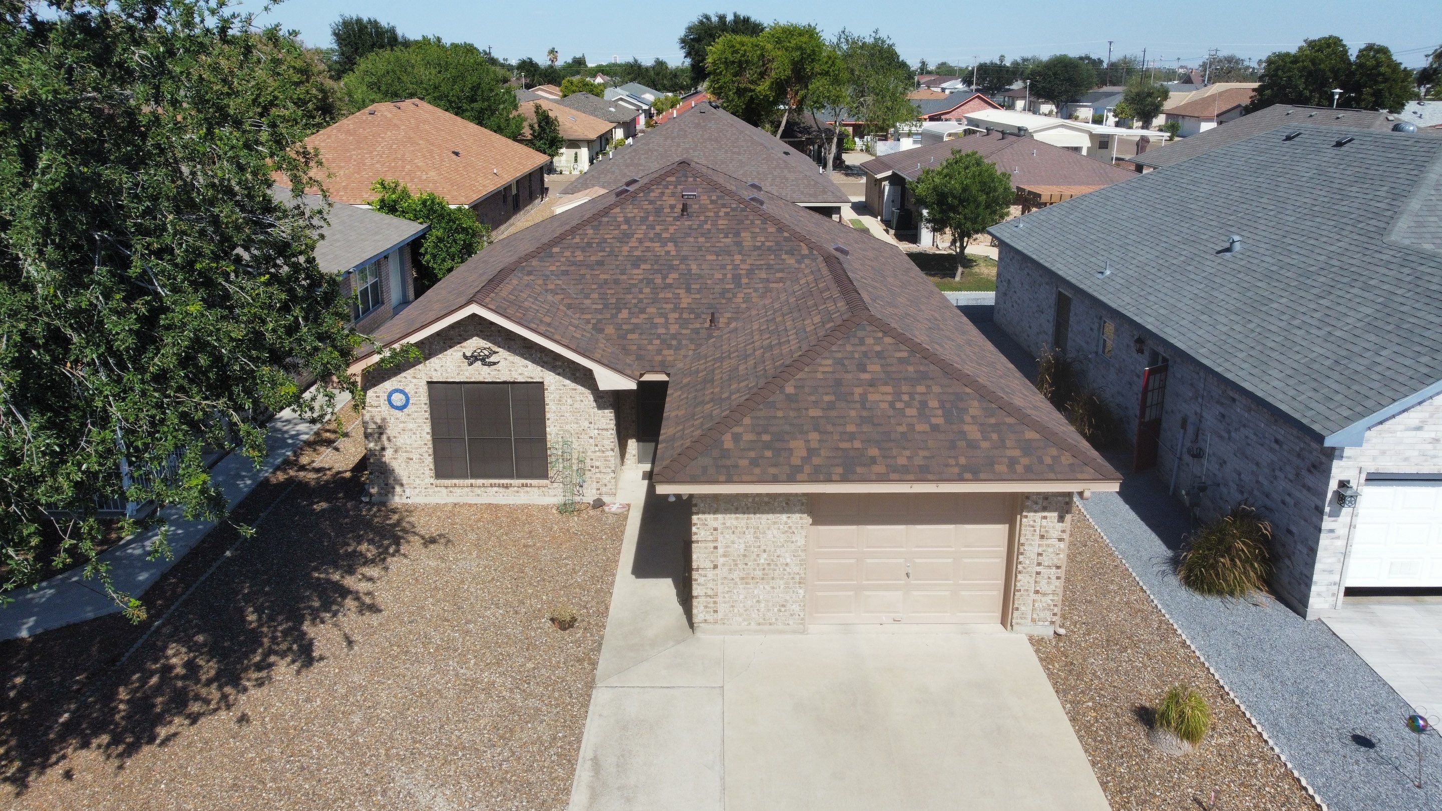 Mission Roof Project by Bison Roofing  