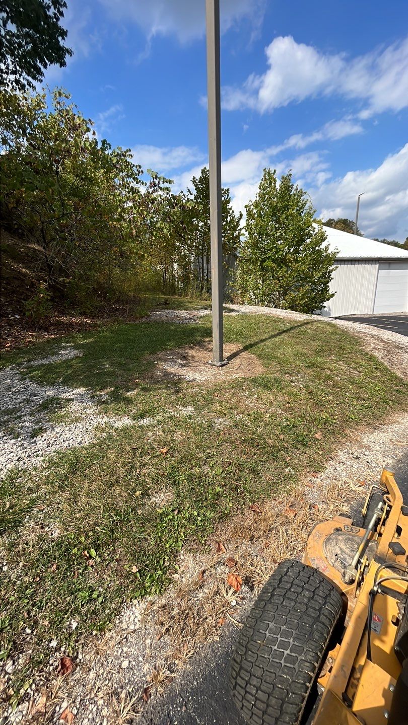 Lawn Mowing using Lawn mower by GrassBusters, Inc.
