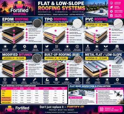 Flat & Low-Slope Roofing in Central Florida