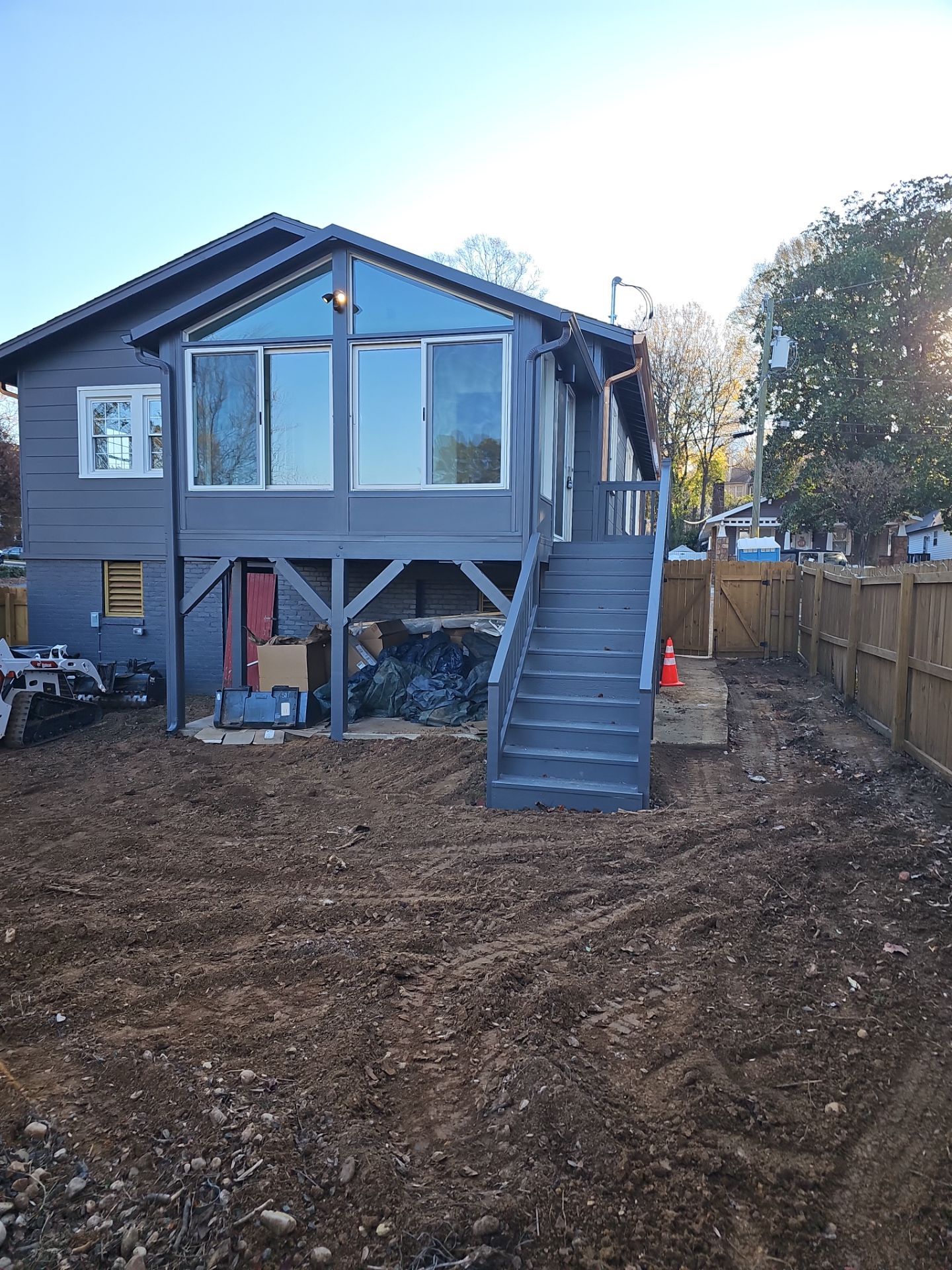 Residential Landscape Project Design/Build - (Custom Builder) by Carolina-Metro Landscape, Inc