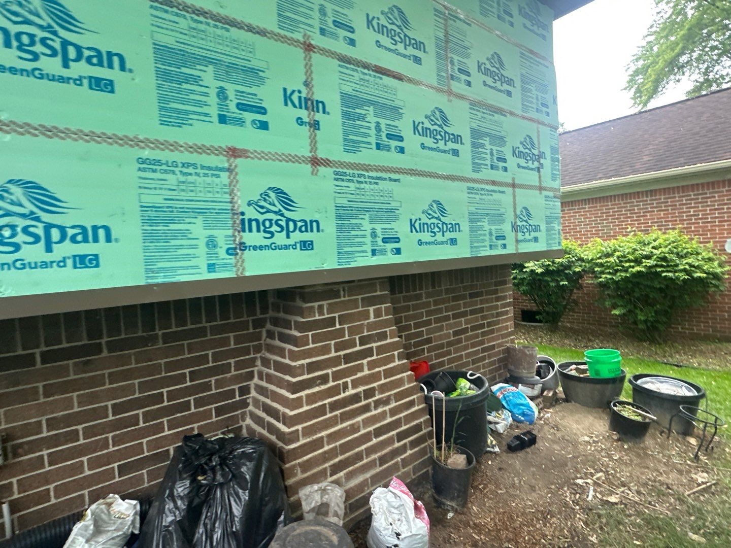 Siding Installation using Ascend 7" Composite Flagship Brown by 180 Contractors