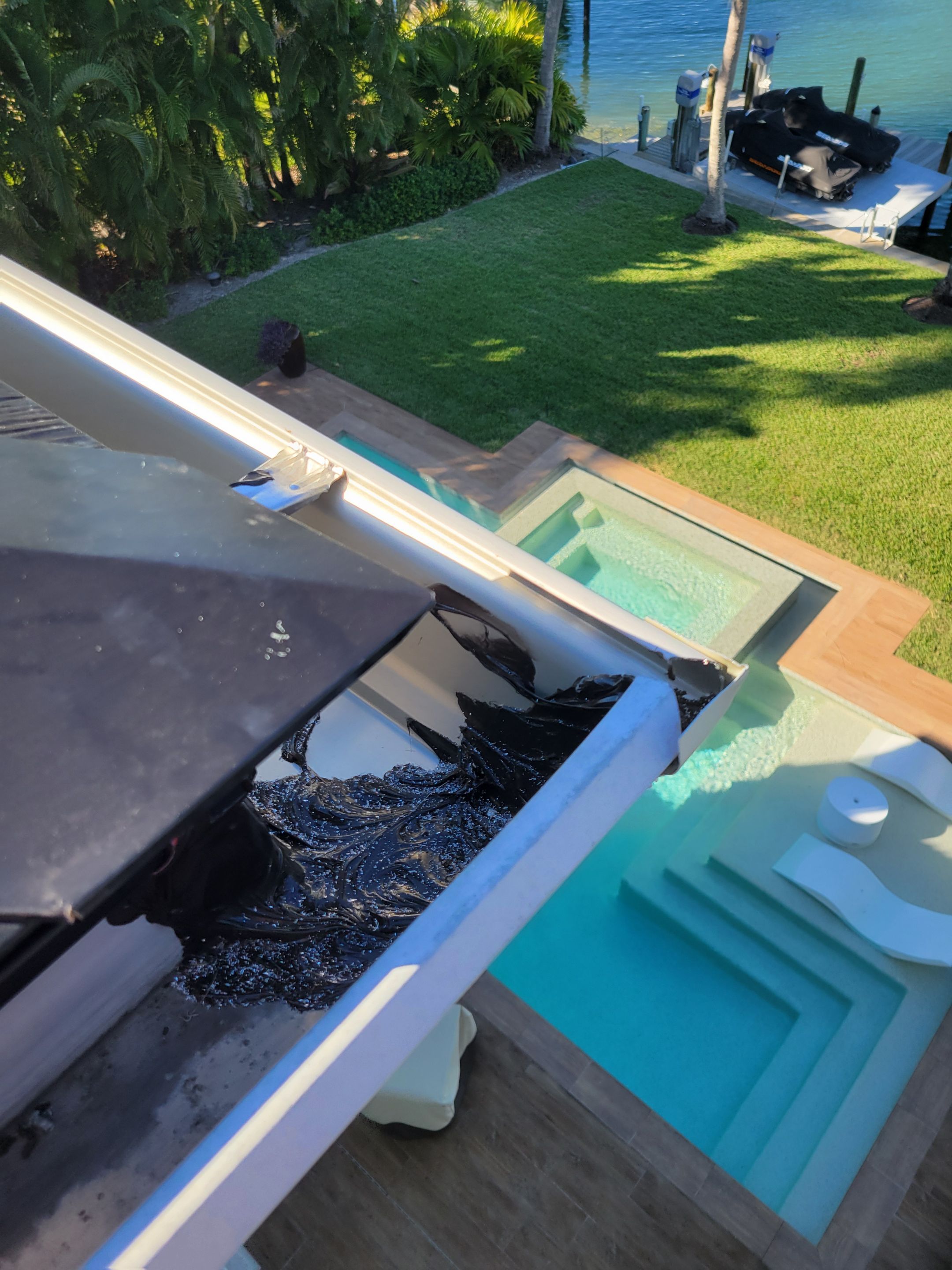 Cleaning Gutters in Sarasota FL by Gutter Professors