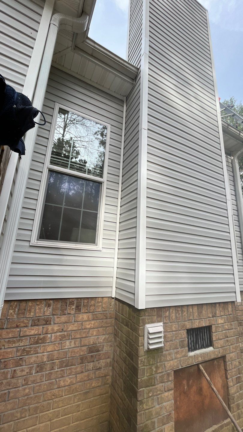 Roof Repair and Chimney Framing Repair by Midlands Roofing & Exteriors