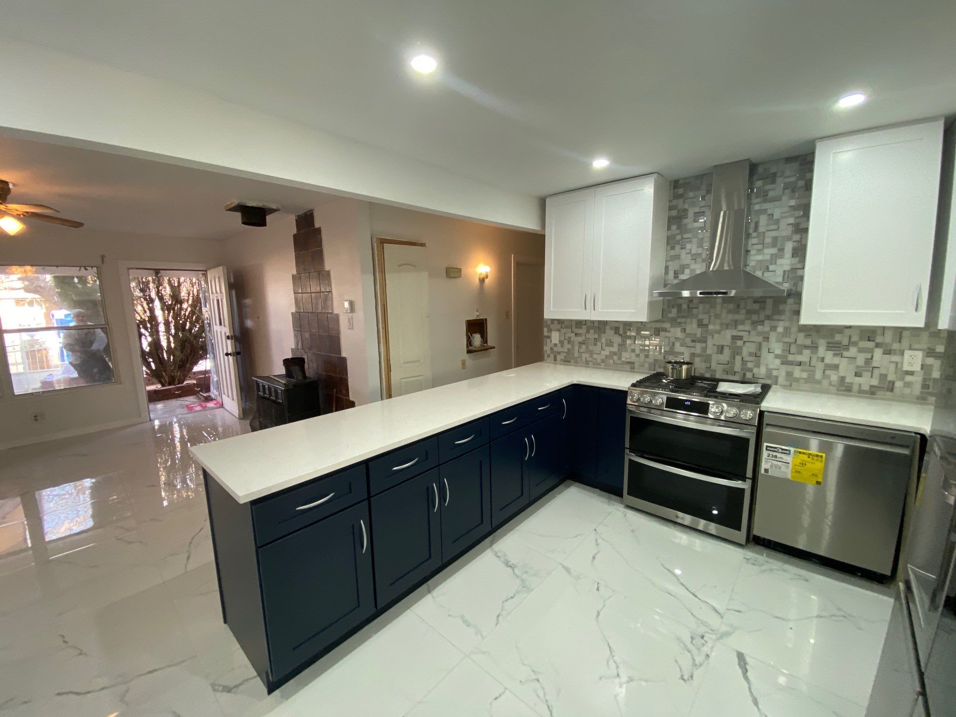 Kitchen Remodel using nyg cabinets  by SC Remodeling