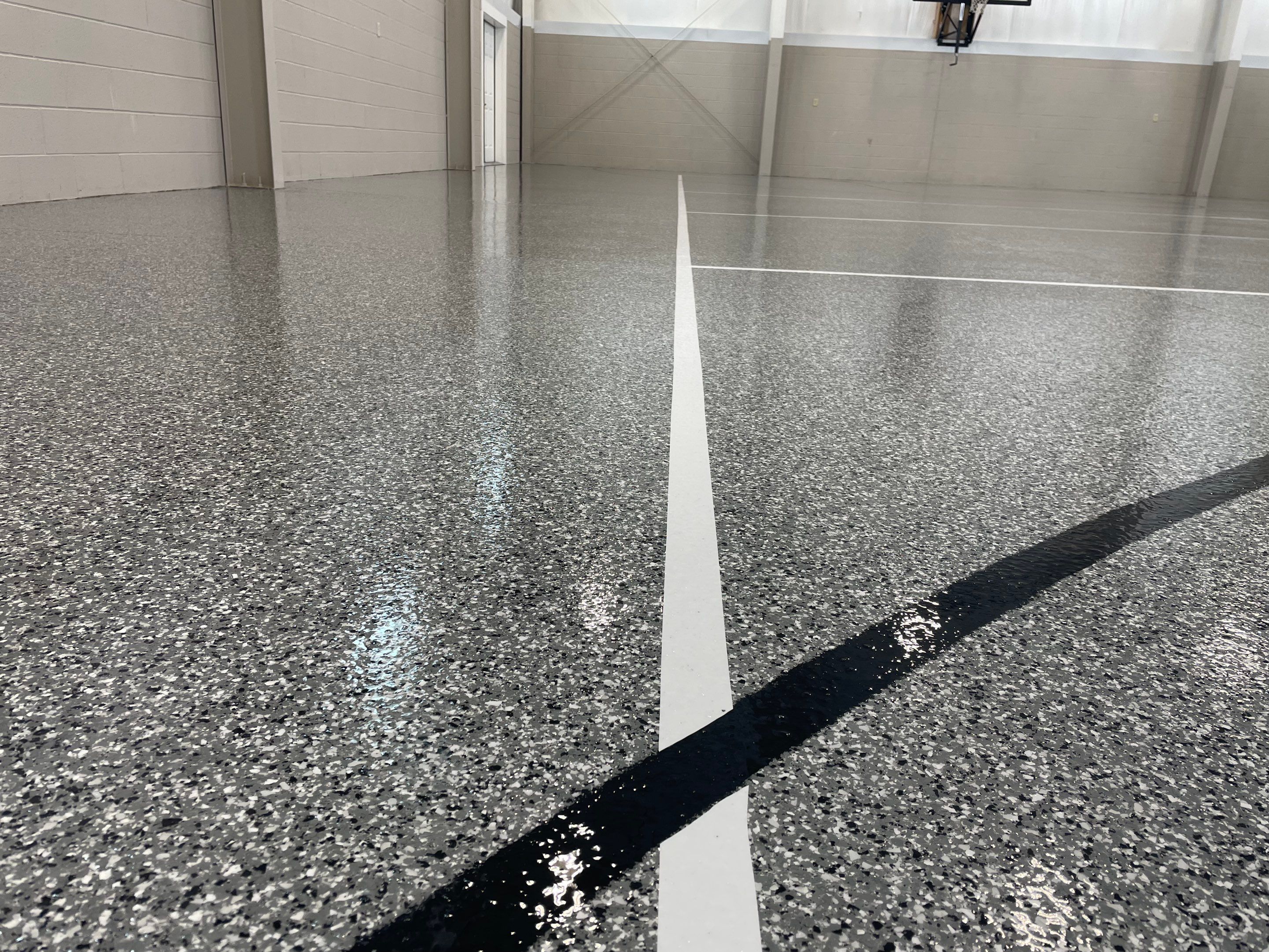 Commerical  using Smoke  by Fantastic Floors by Miller Custom Exteriors 