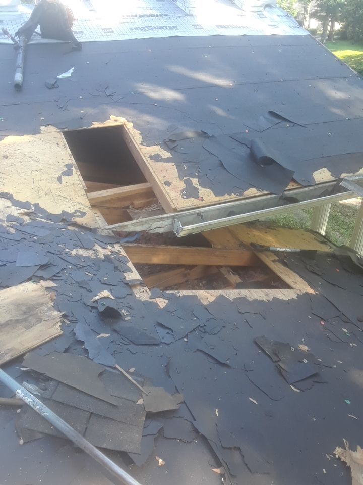 Commercial Roofing Installation using Roof Replacement by American Roofing & Construction LLC