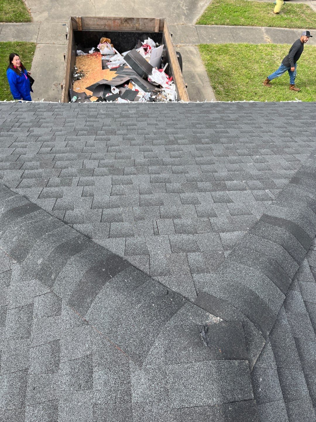 Residential Roofing Installation using GAF Natural Shadow by Lighthouse Roofing