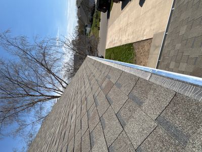 Seamless Gutter Installation in Big Lake MN | 5” White Gutters & LeafBlaster Pro Gutter Guards