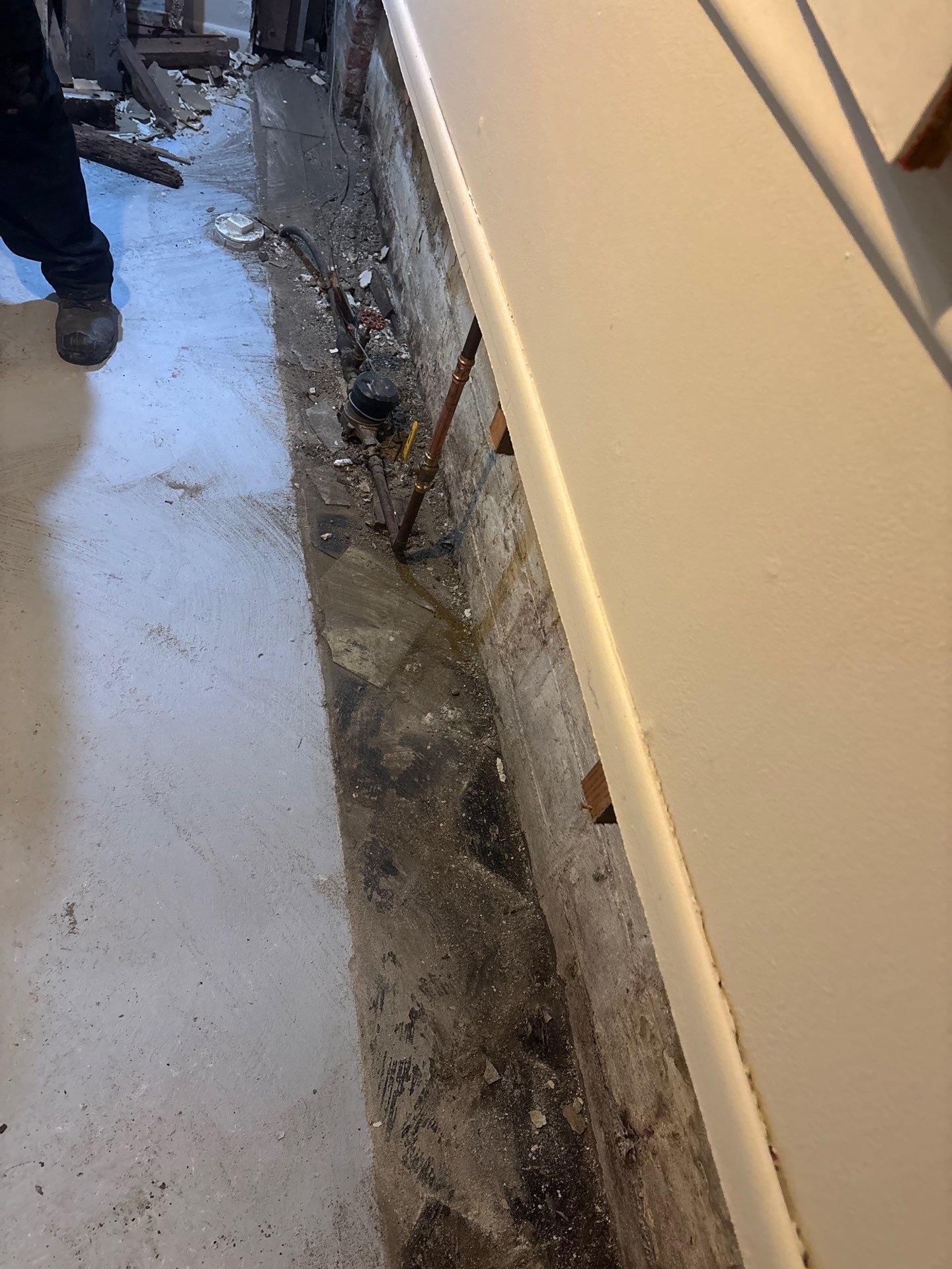 Interior Drain Tile & Sump Pump Installation in St. Paul, MN by Waterproofing Northeast