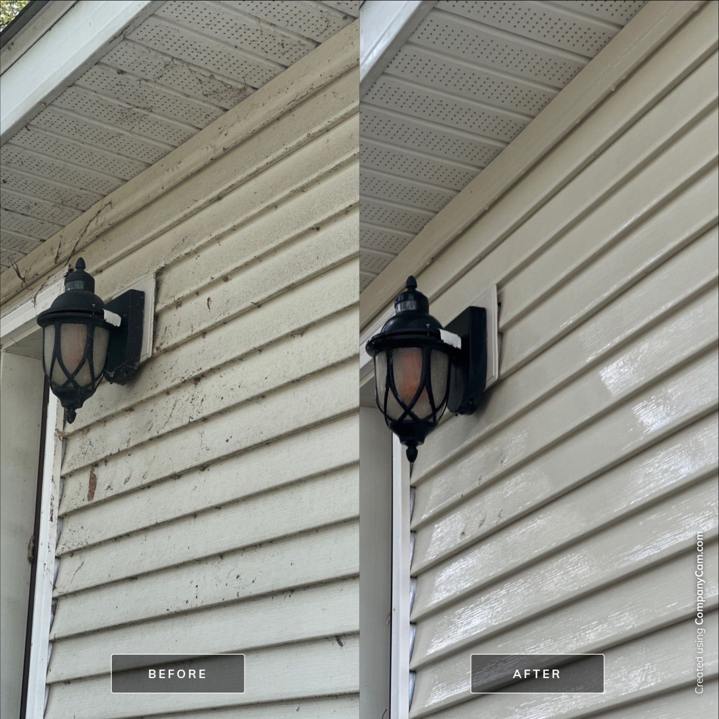 Project in Elgin by Simmons Power & Soft Washing