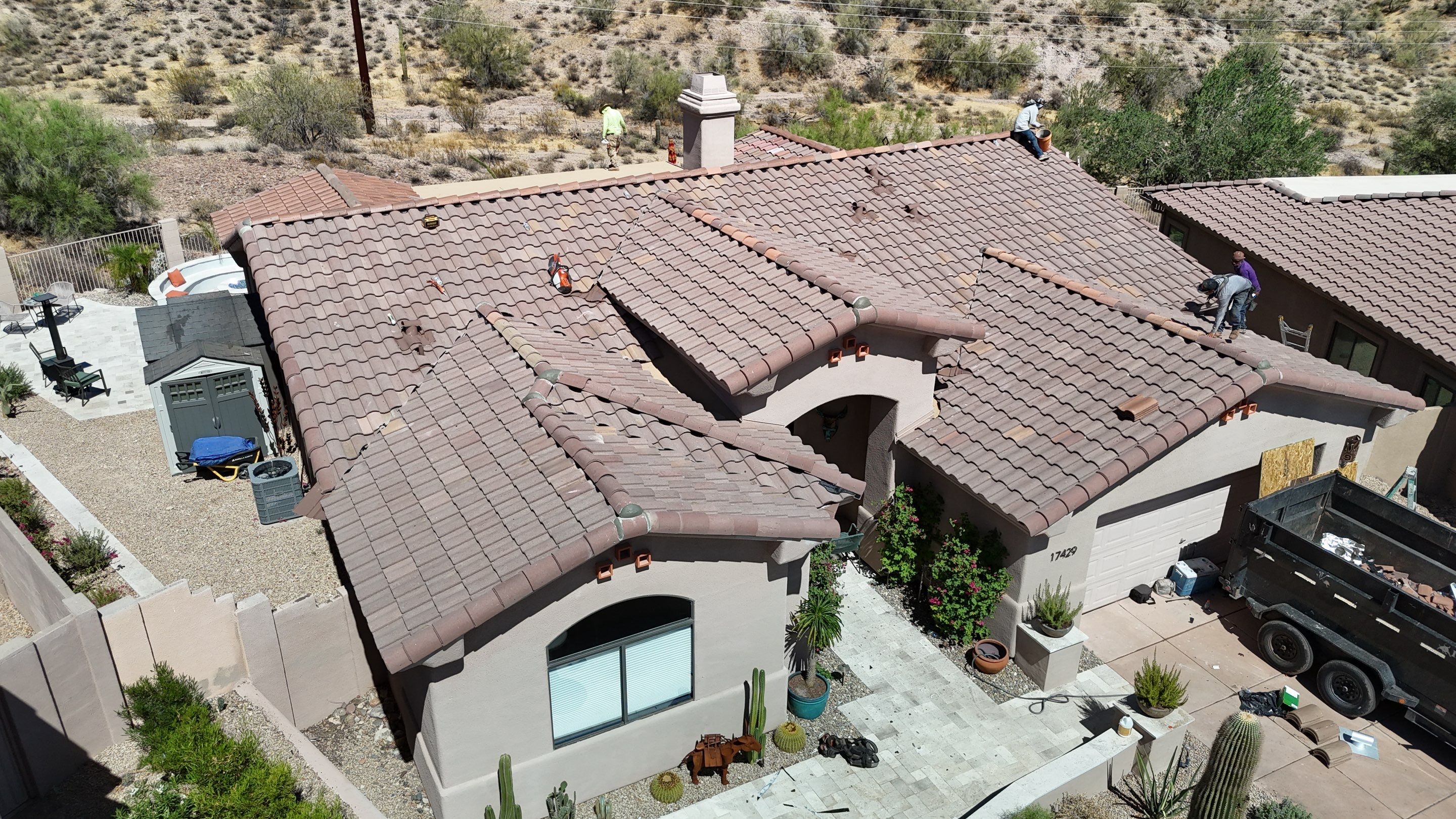 Project in Fountain Hills, AZ by Saint Roofing